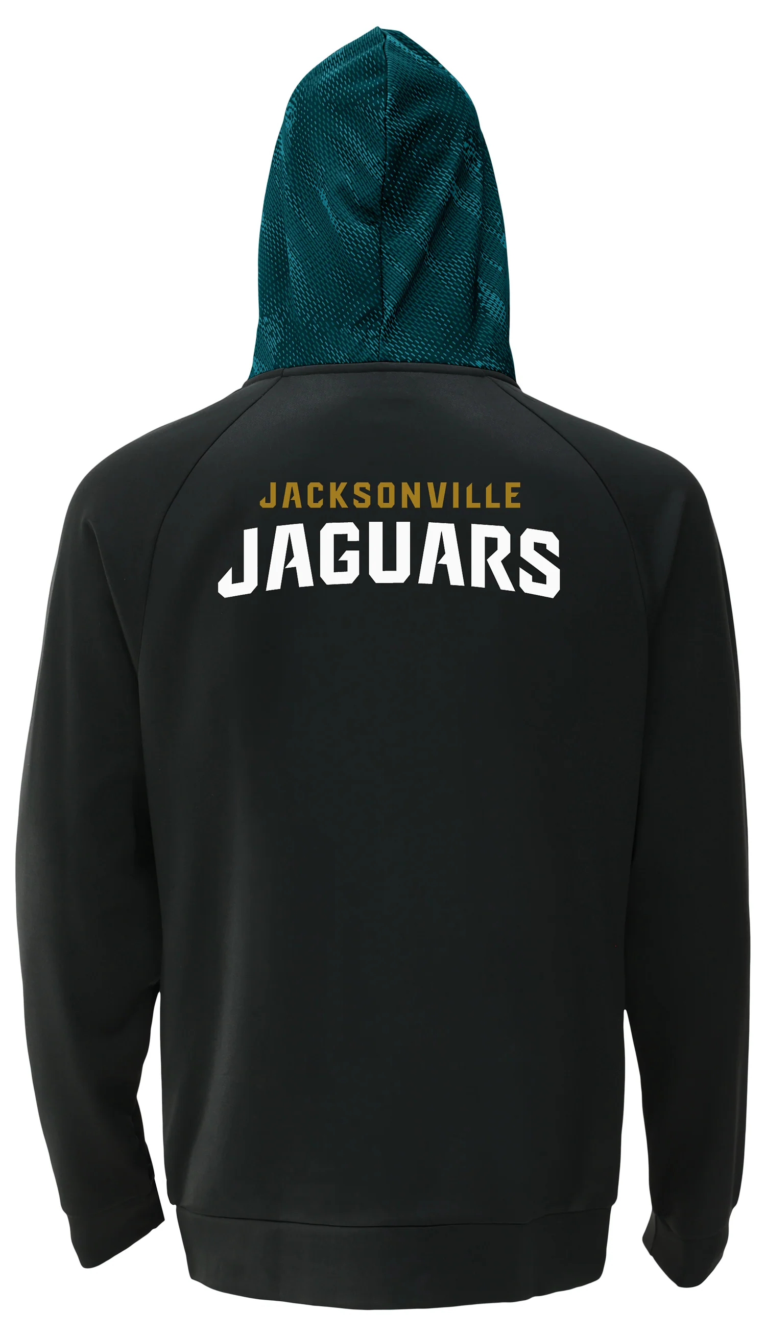 Zubaz NFL Men's Raglan Viper Hood Liner Full Zip Hoodie, JACKSONVILLE JAGUARS - Image 18