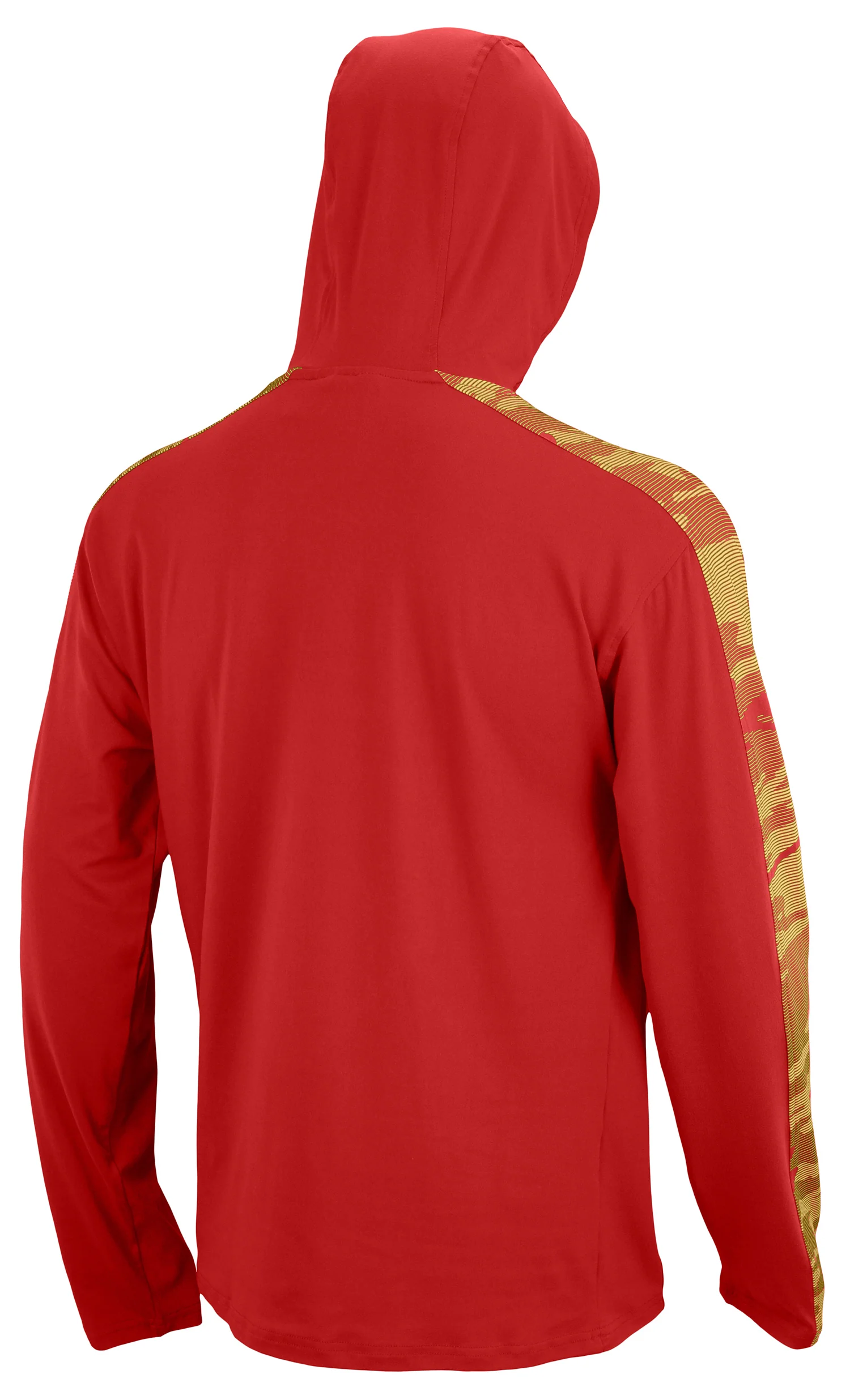 Zubaz NFL Men's San Francisco 49ers Elevated Lightweight Hoodie W/ Camo Accents - Image 2