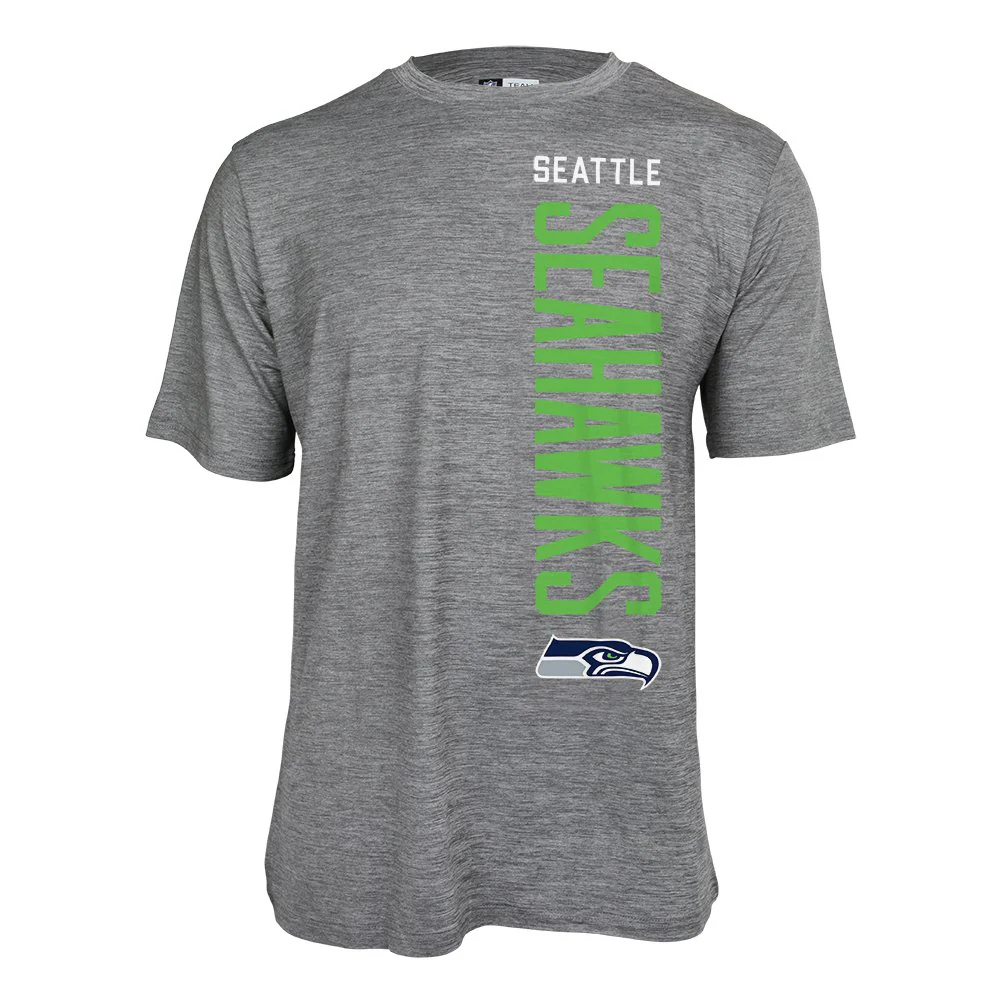 Zubaz NFL Men's Seattle Seahawks Vertical Team Name Graphic Tee - Image 3