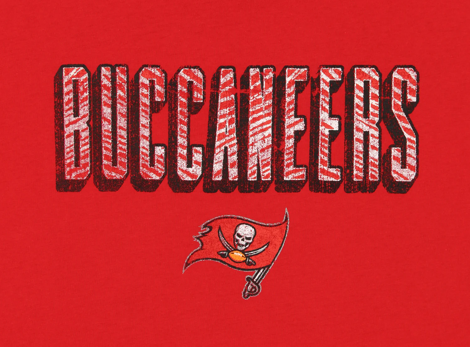Zubaz NFL Men's Tampa Bay Buccaneers Short Sleeve Zeb Graphic T-Shirt - Image 2