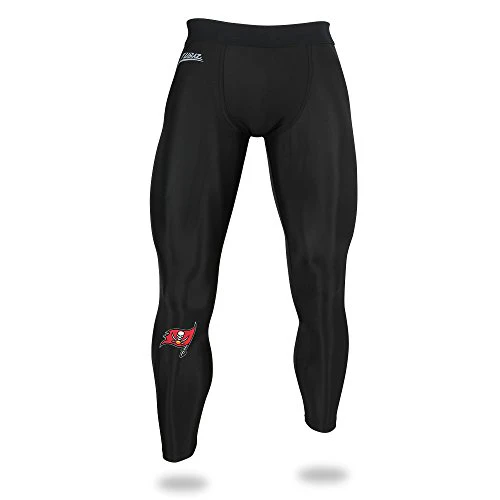 Zubaz NFL Men's Tampa Bay Lightning Active Performance Compression Leggings - Image 5
