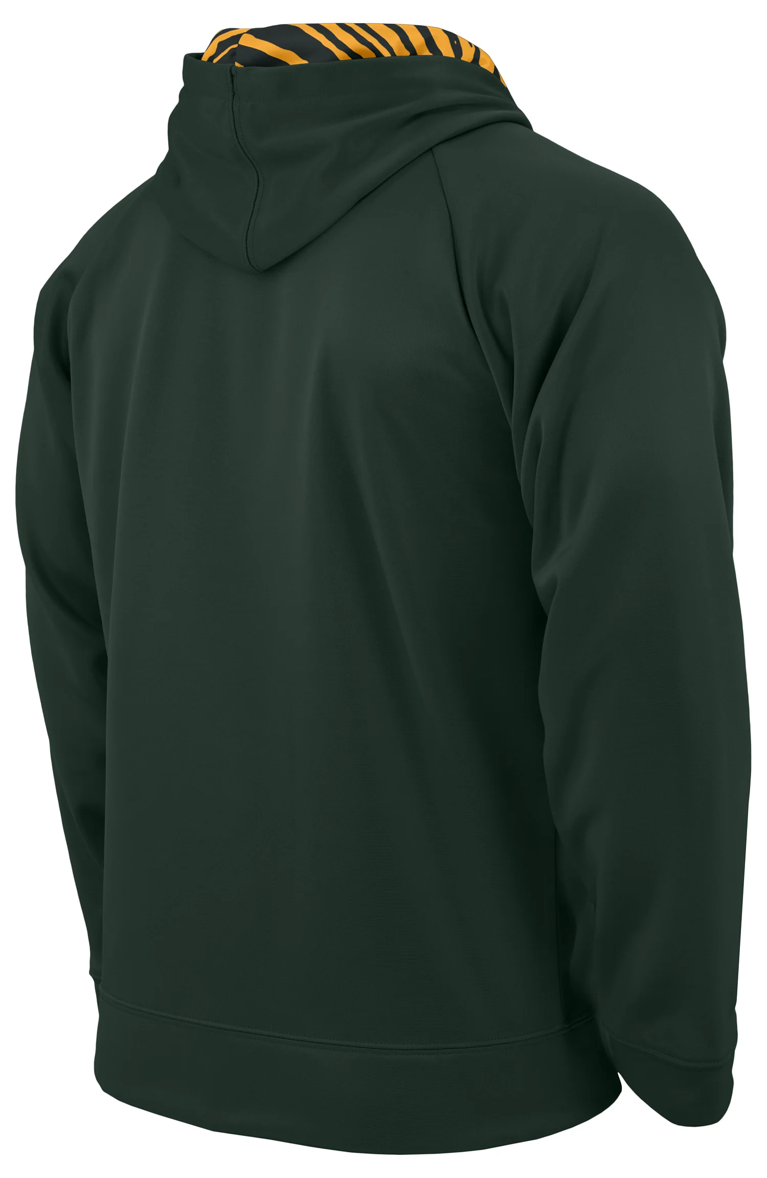 Zubaz NFL Men's Team Name and Logo Full Zip Hoodie Green Bay Packers - Image 2