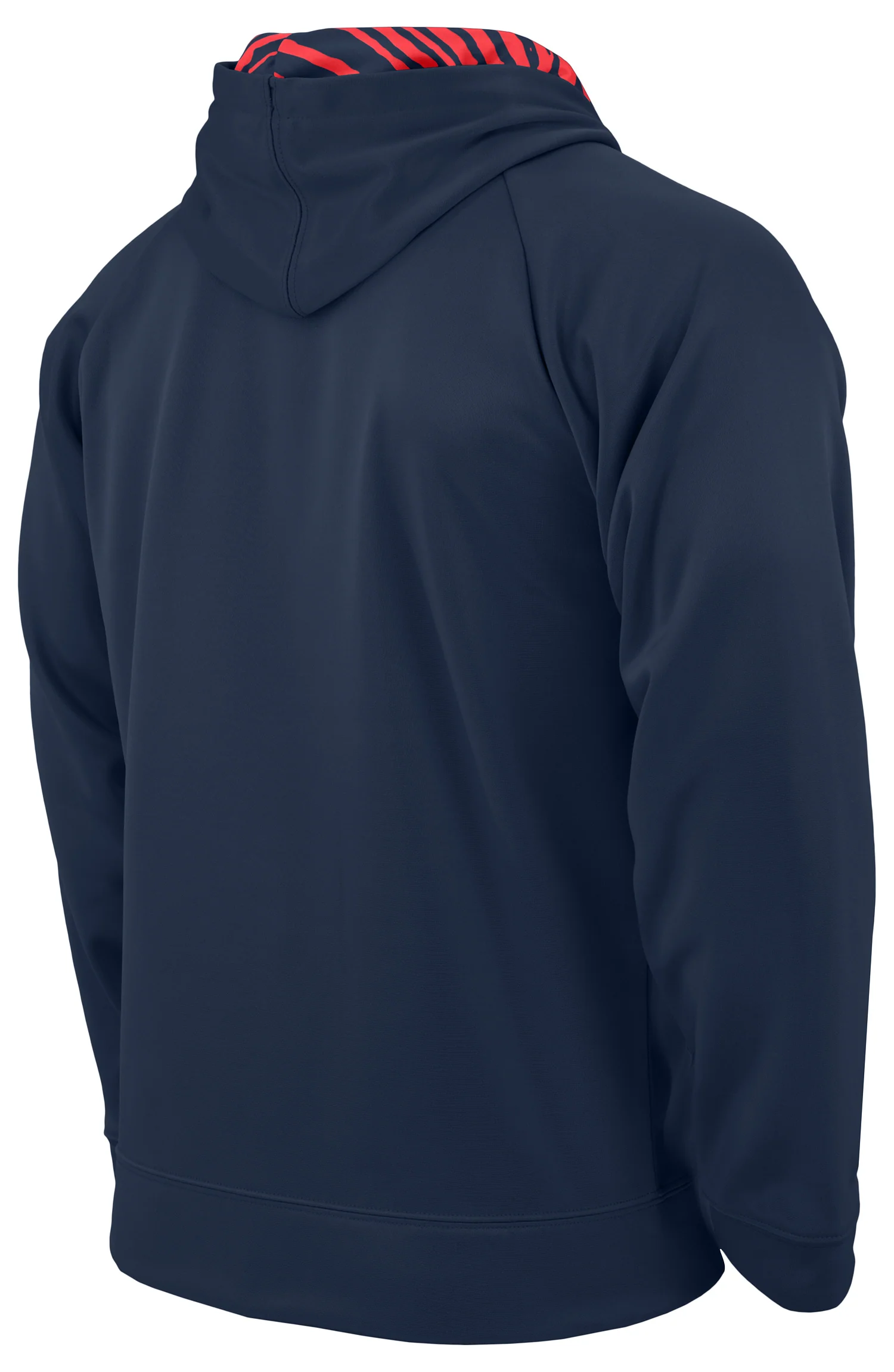 Zubaz NFL Men's Team Name and Logo Full Zip Hoodie Houston Texans - Image 2