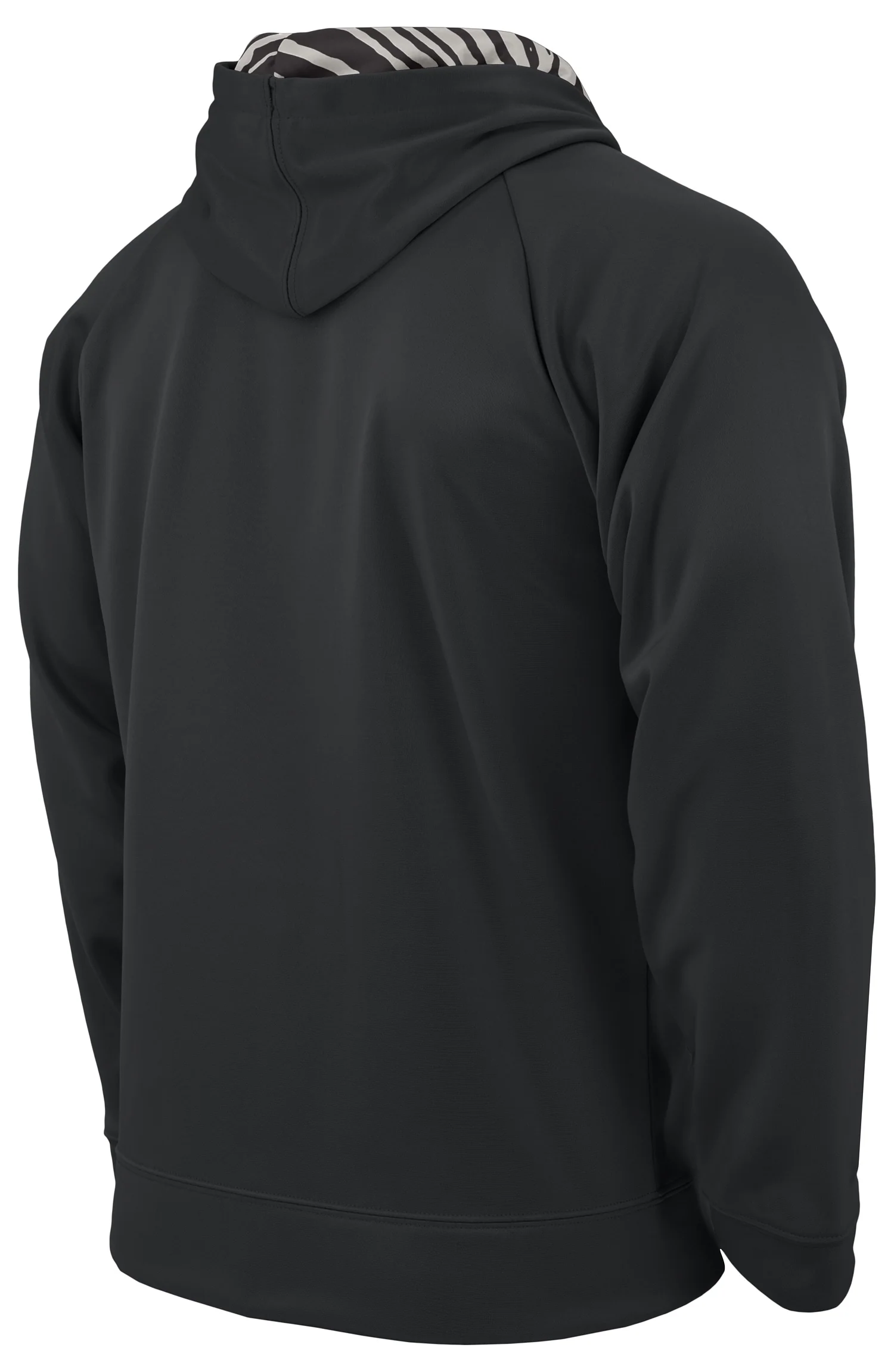 Zubaz NFL Men's Team Name and Logo Full Zip Hoodie Las Vegas Raiders - Image 2