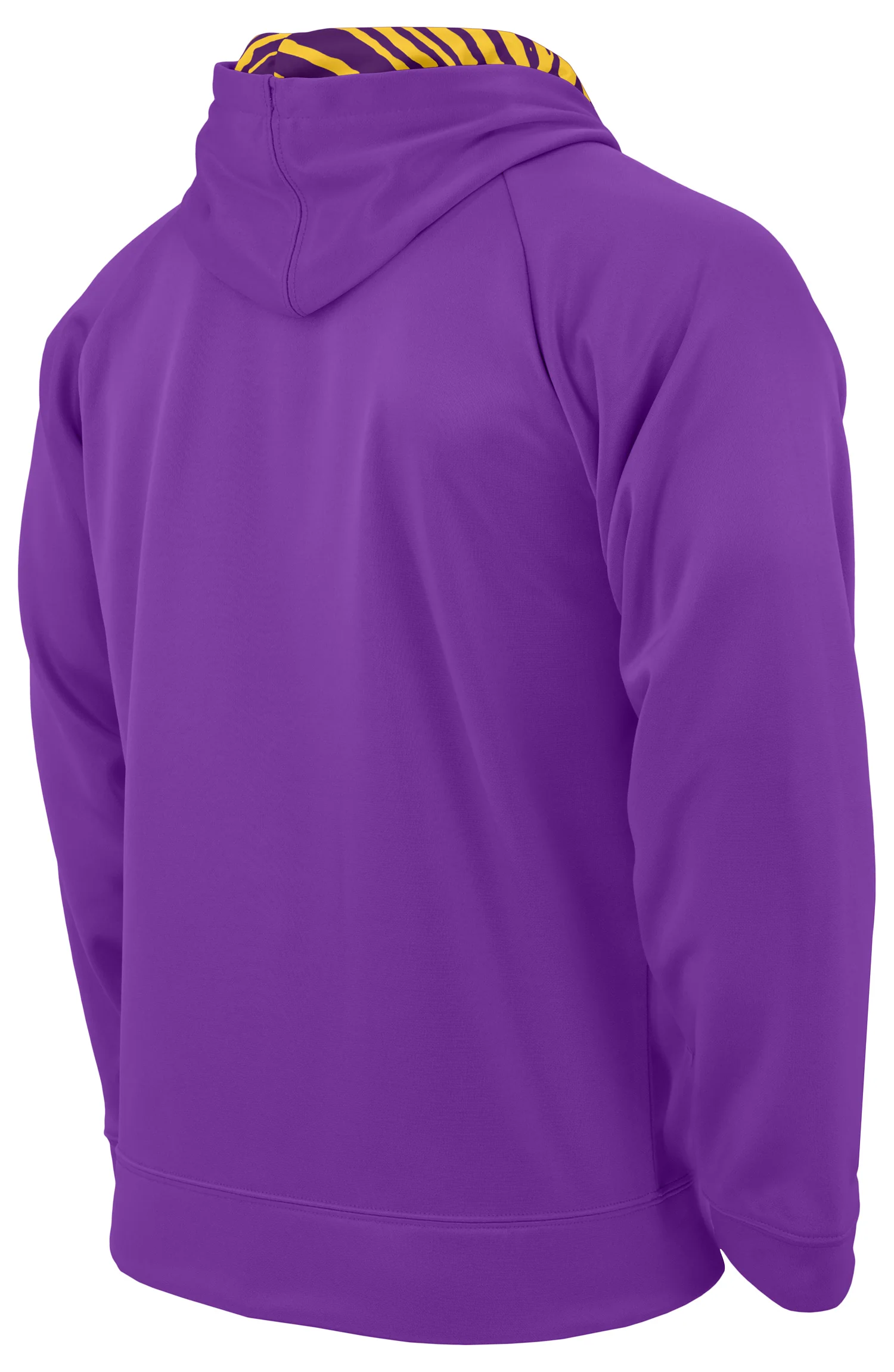Zubaz NFL Men's Team Name and Logo Full Zip Hoodie Minnesota Vikings - Image 2