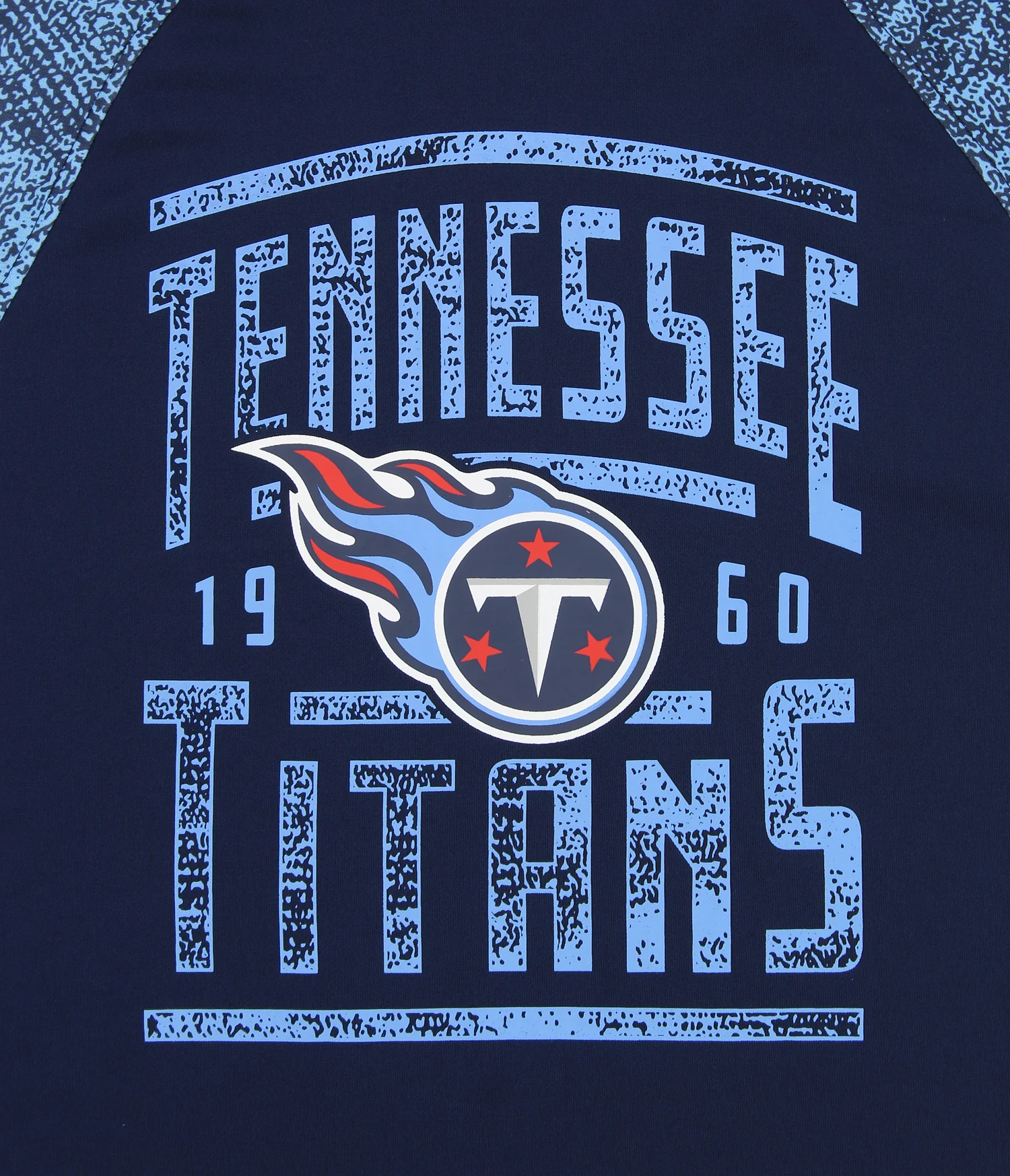 Zubaz NFL Men's Tennessee Titans Light Weight Pullover Hoodie with Static Sleeves - Image 2