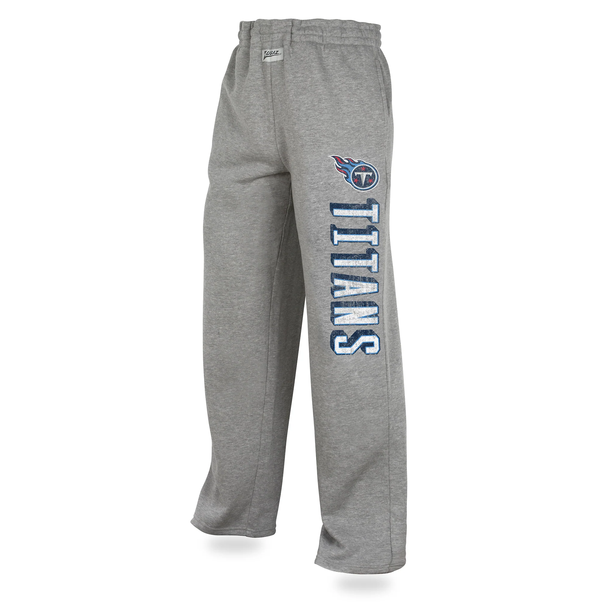 Zubaz NFL Men's Tennessee Titans Sweatpants, Heather Gray - Image 5