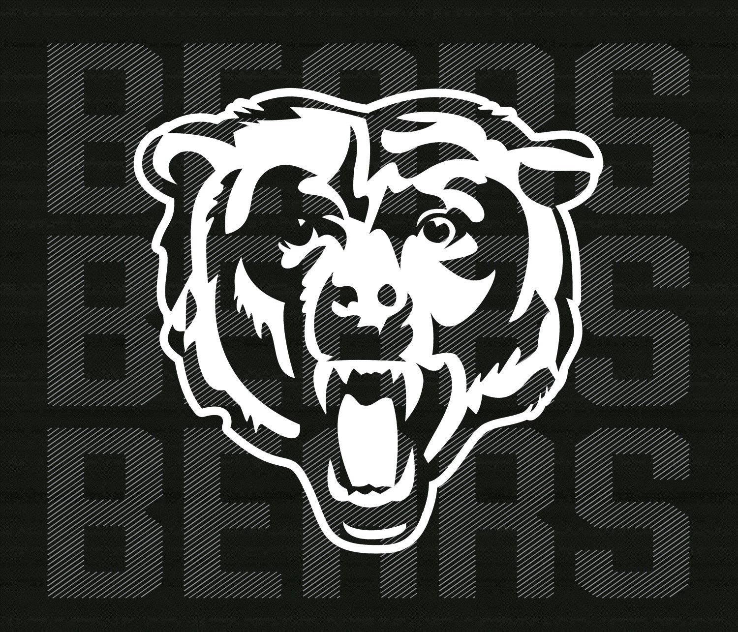 Zubaz NFL Men's Tonal Camo Line Back Panel Hoodie, CHICAGO BEARS - Image 20