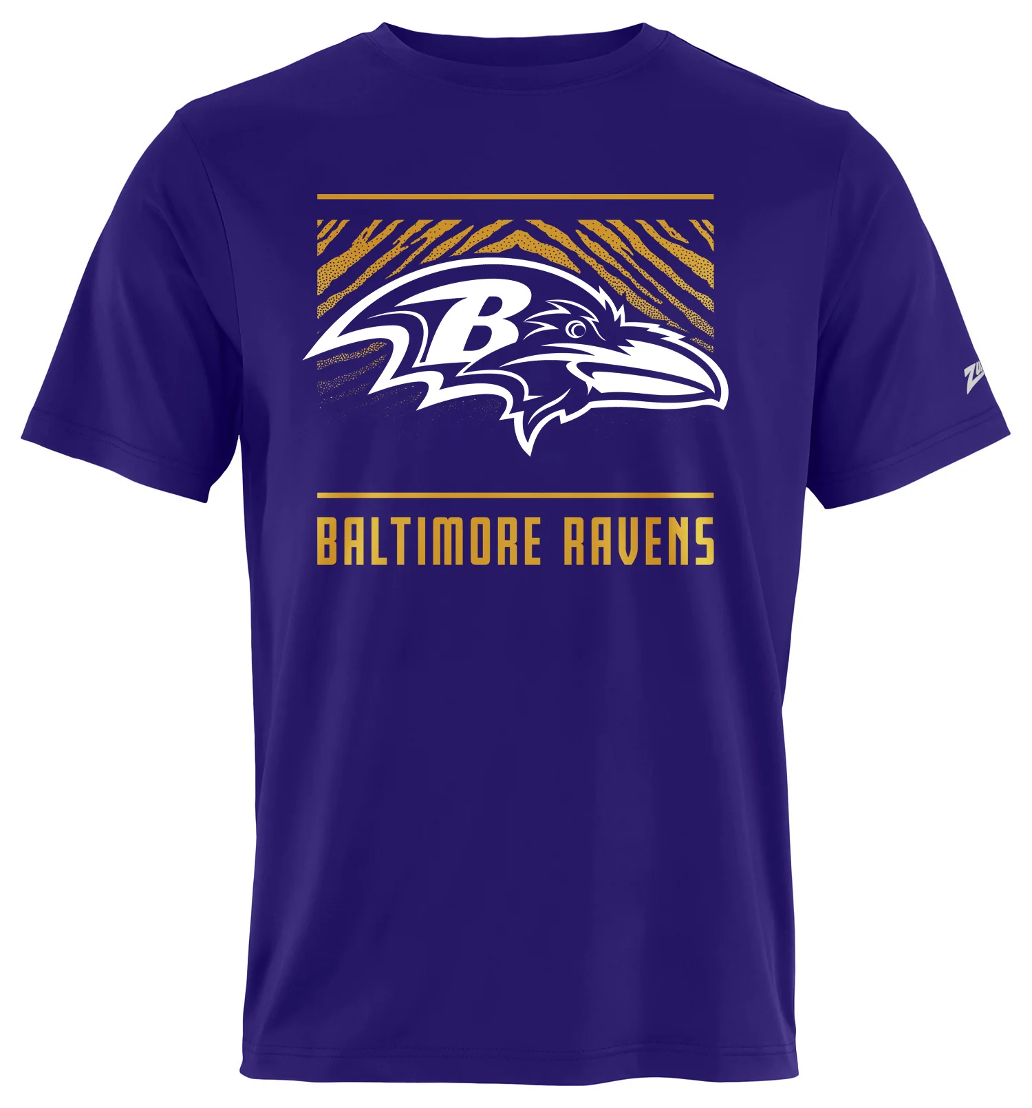 Zubaz NFL Men's Tunnel Primary Short Sleeve T-Shirt, Baltimore Ravens - Image 26