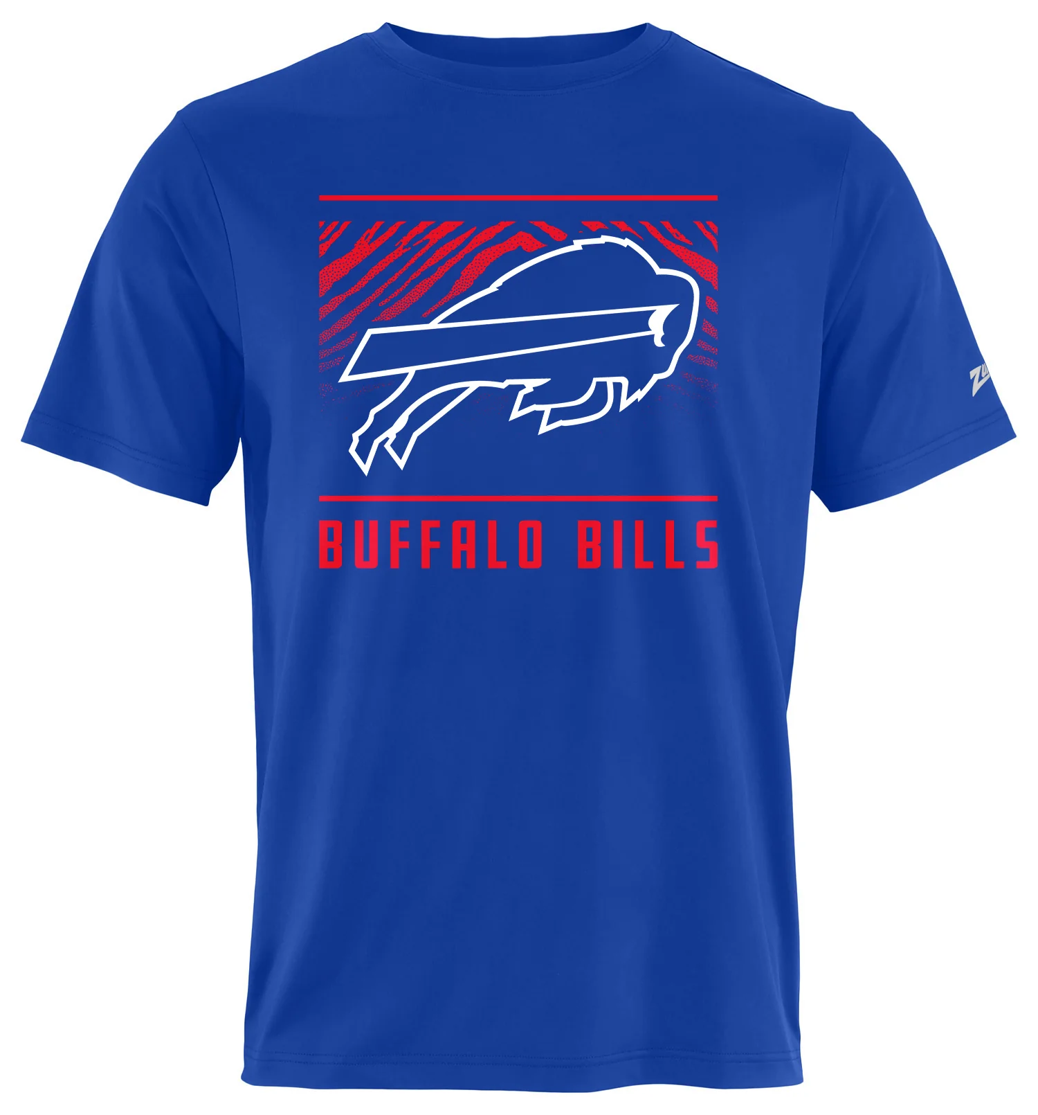 Zubaz NFL Men's Tunnel Primary Short Sleeve T-Shirt, Buffalo Bills - Image 41