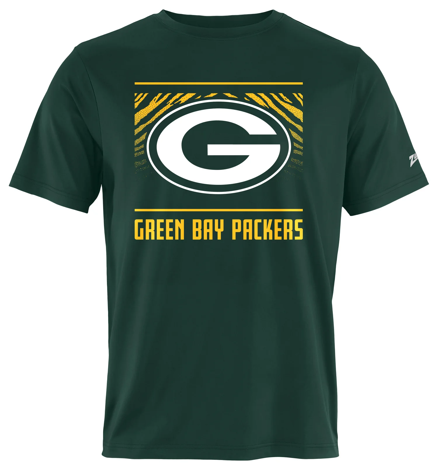 Zubaz NFL Men's Tunnel Primary Short Sleeve T-Shirt, Green Bay Packers - Image 41