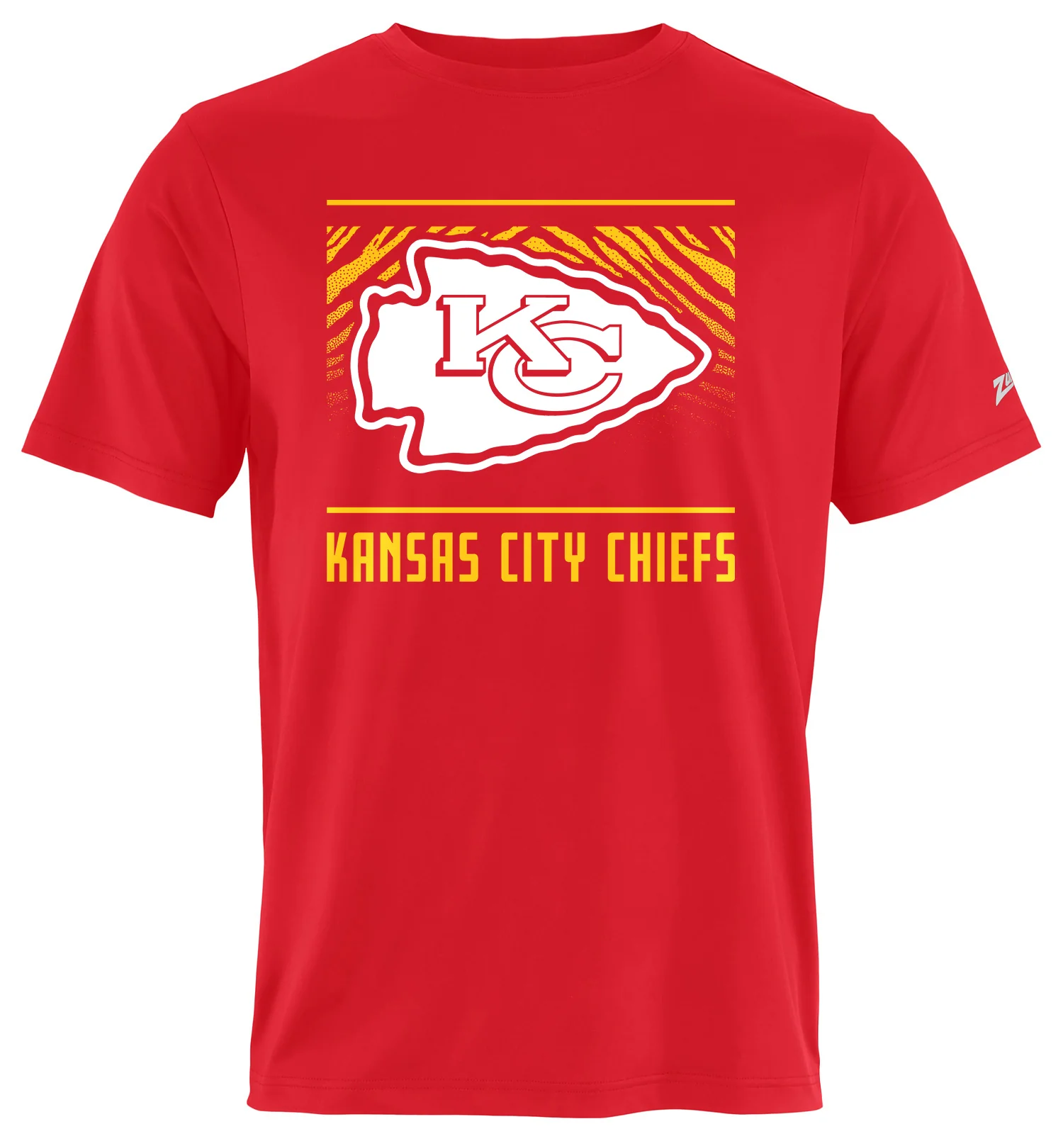 Zubaz NFL Men's Tunnel Primary Short Sleeve T-Shirt, Kansas City Chiefs - Image 31