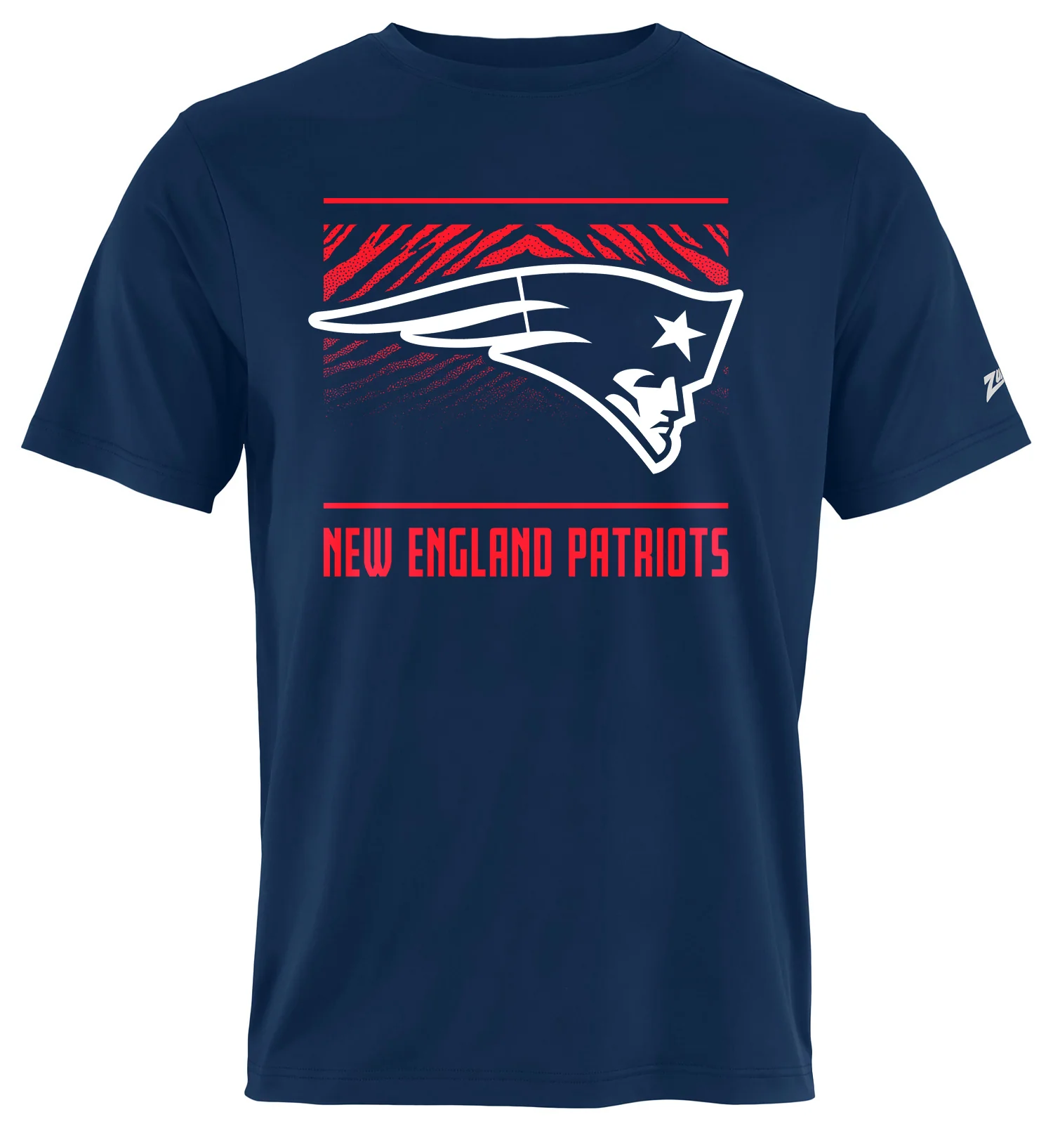 Zubaz NFL Men's Tunnel Primary Short Sleeve T-Shirt, New England Patriots - Image 31