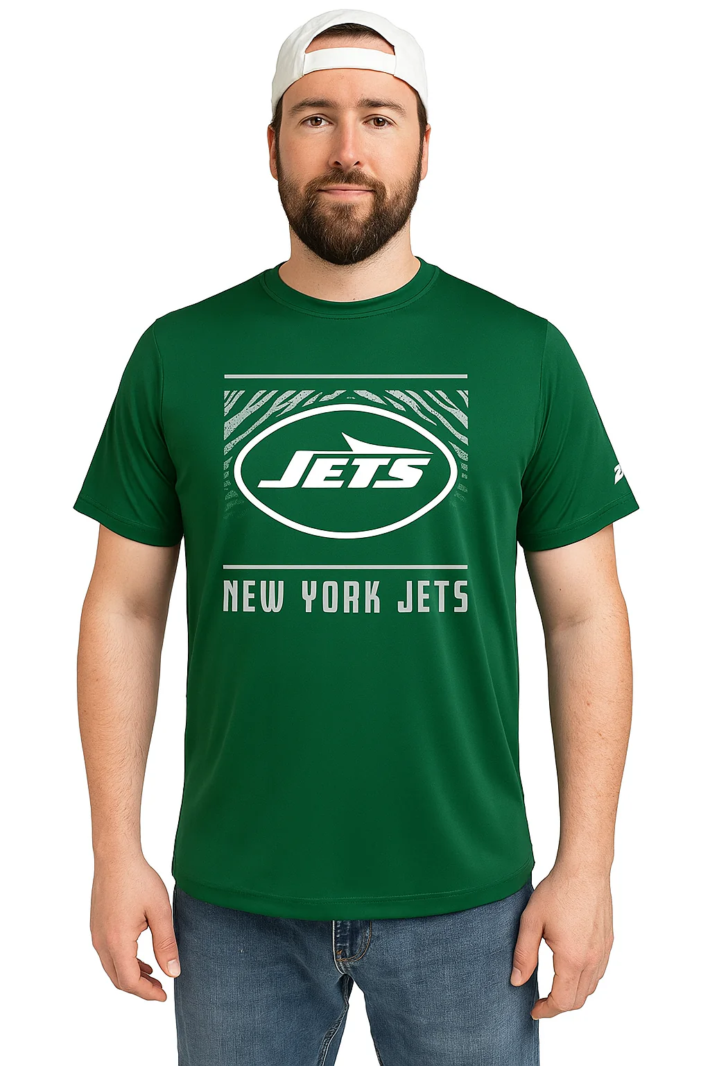 Zubaz NFL Men's Tunnel Primary Short Sleeve T-Shirt, New York Jets - Image 20