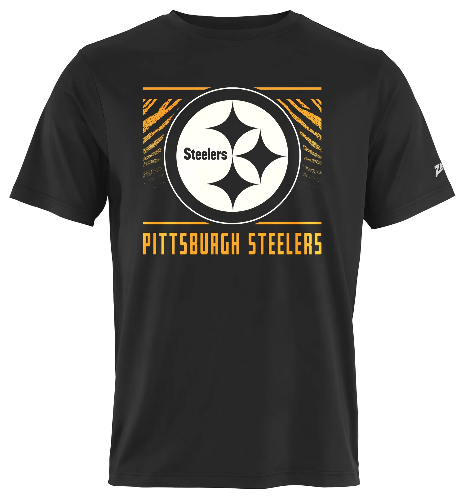 Zubaz NFL Men's Tunnel Primary Short Sleeve T-Shirt, Pittsburgh Steelers - Image 21
