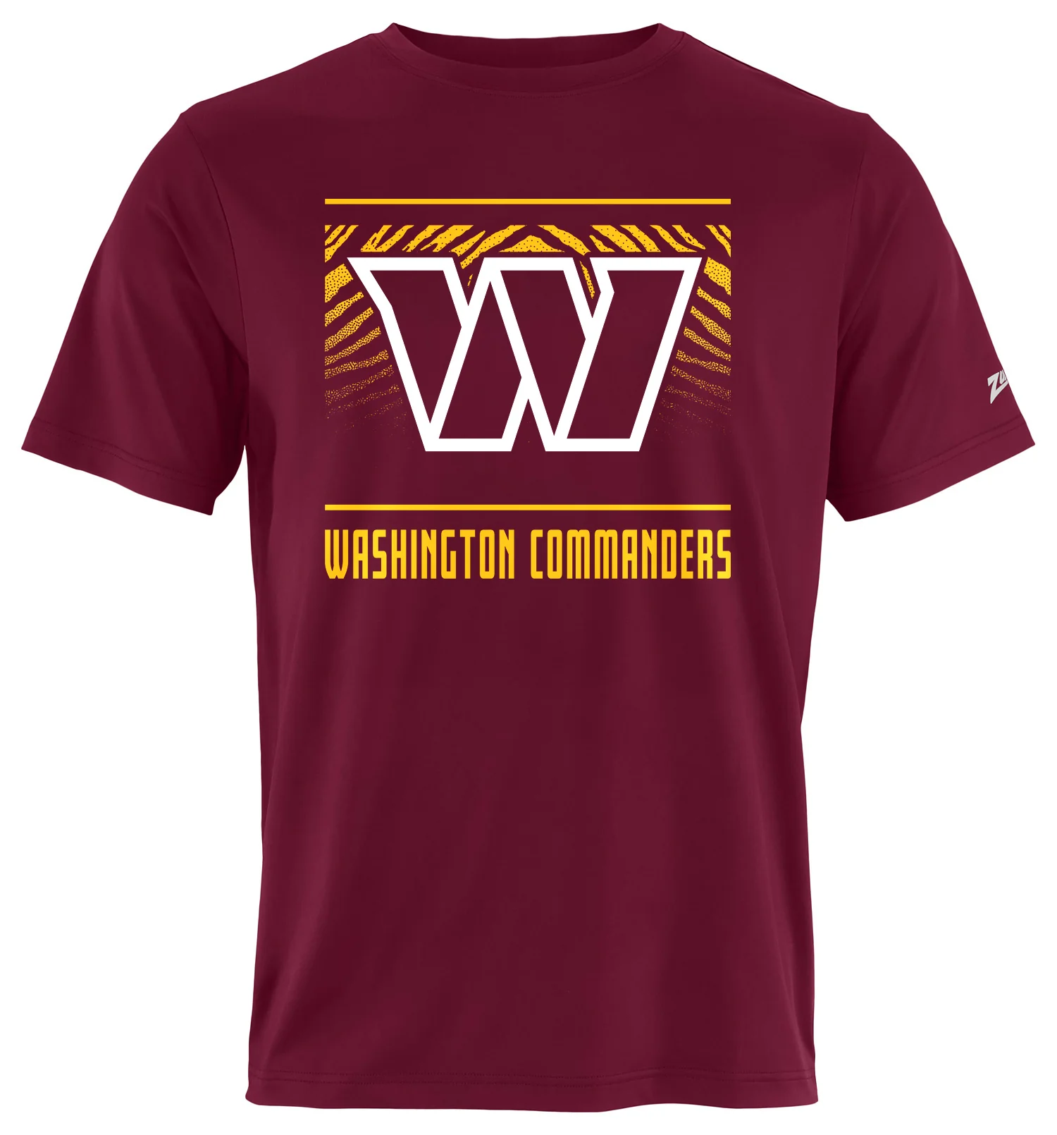 Zubaz NFL Men's Tunnel Primary Short Sleeve T-Shirt, Washington Commanders - Image 6