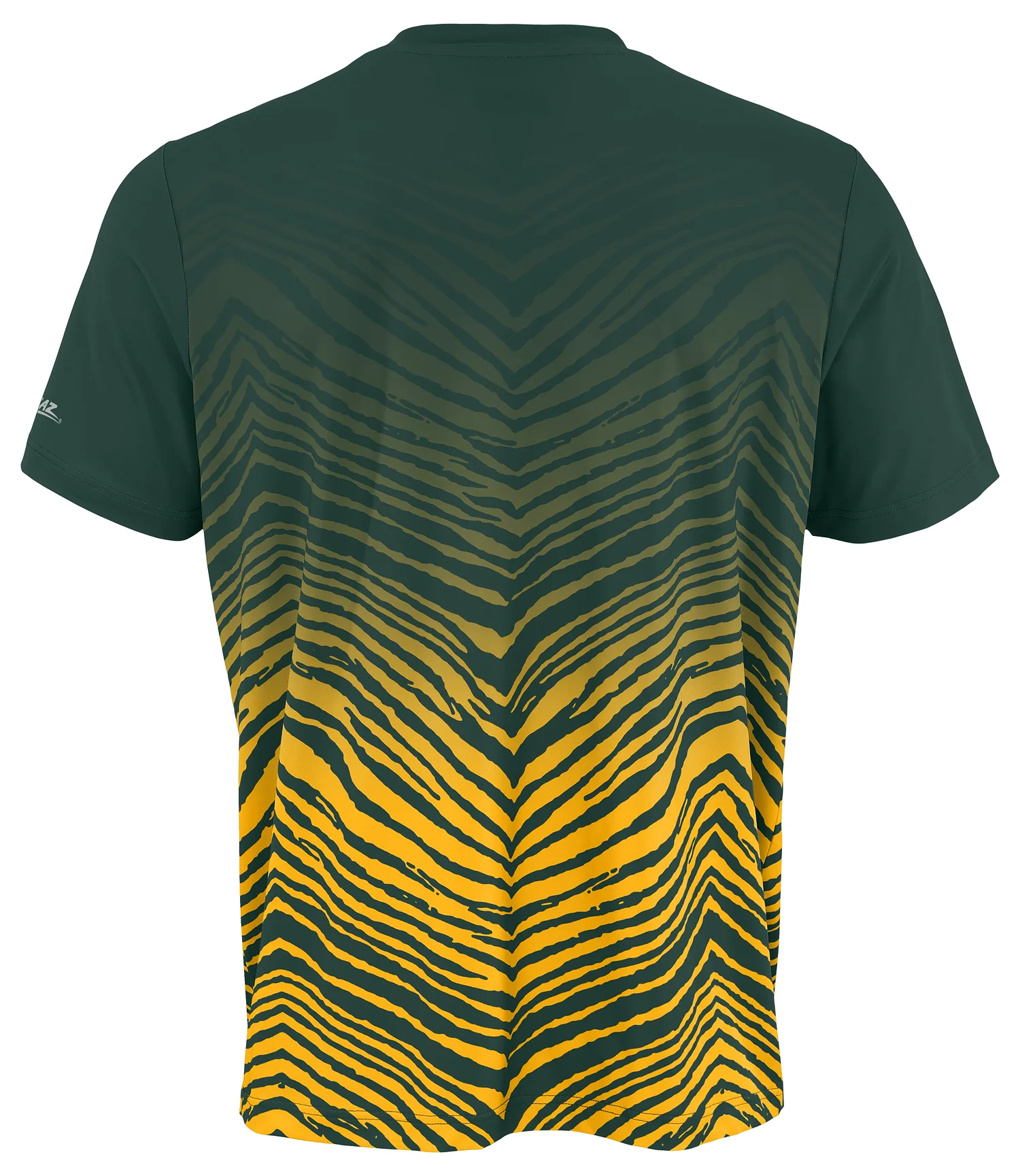 Zubaz NFL Men's Wild Card Zebra Team Color Short SleeveT Shirt, Green Bay Packers - Image 34
