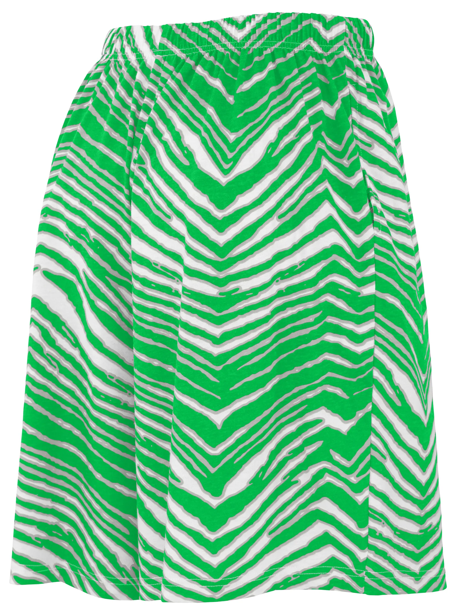 Zubaz NFL Men's Zebra Print Shorts with Team Logo, Philadelphia Eagles Retro - Image 2
