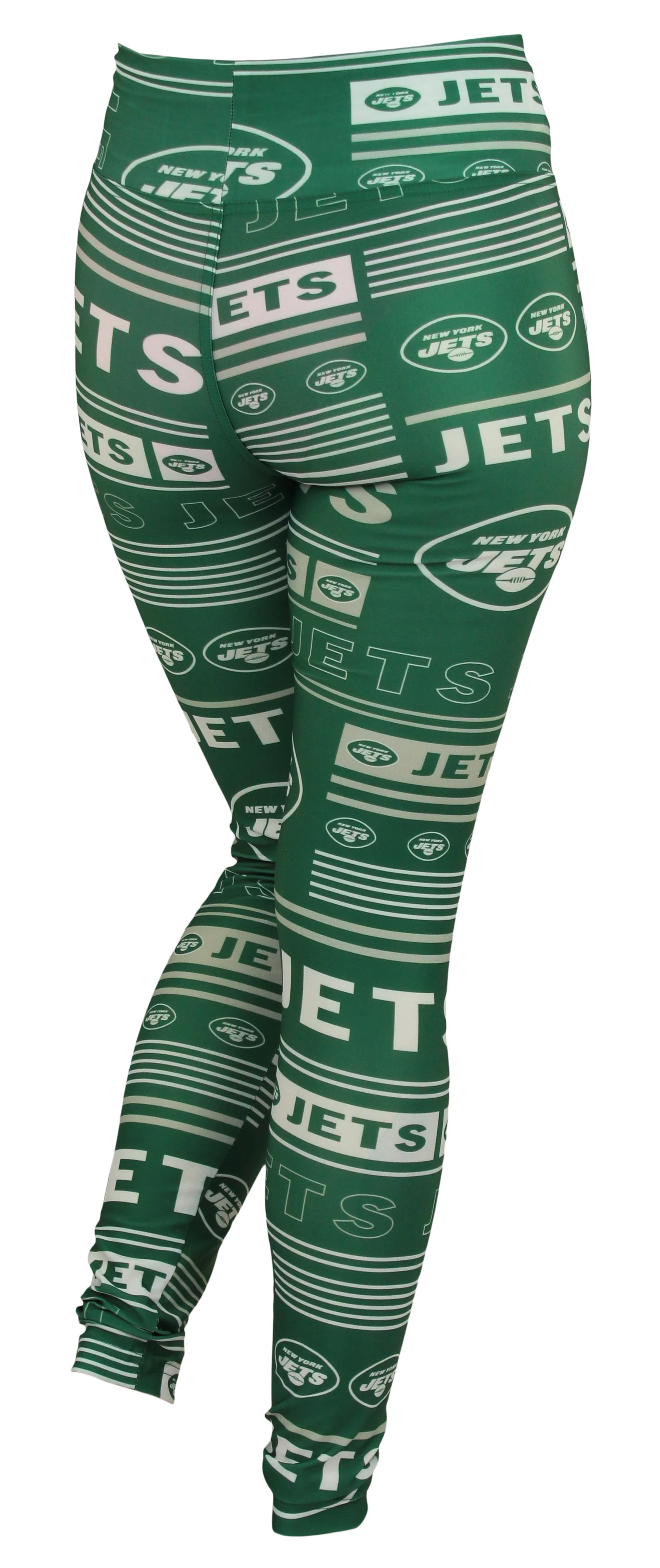 Zubaz NFL New York Jets Women's Team Column Leggings - Image 2