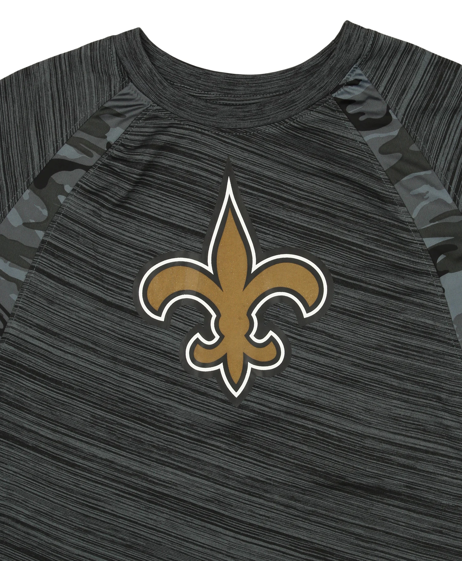 Zubaz NFL  NO SAINT TONAL CM SD TEE LARGE - Image 3