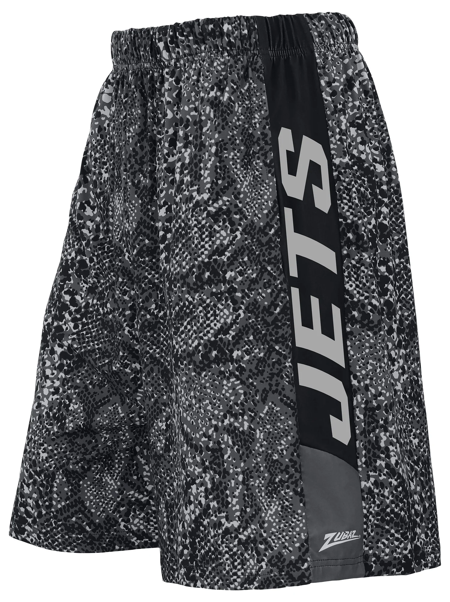 Zubaz NFL Men's 9in Tonal Post Football Shorts, New York Jets - Image 2