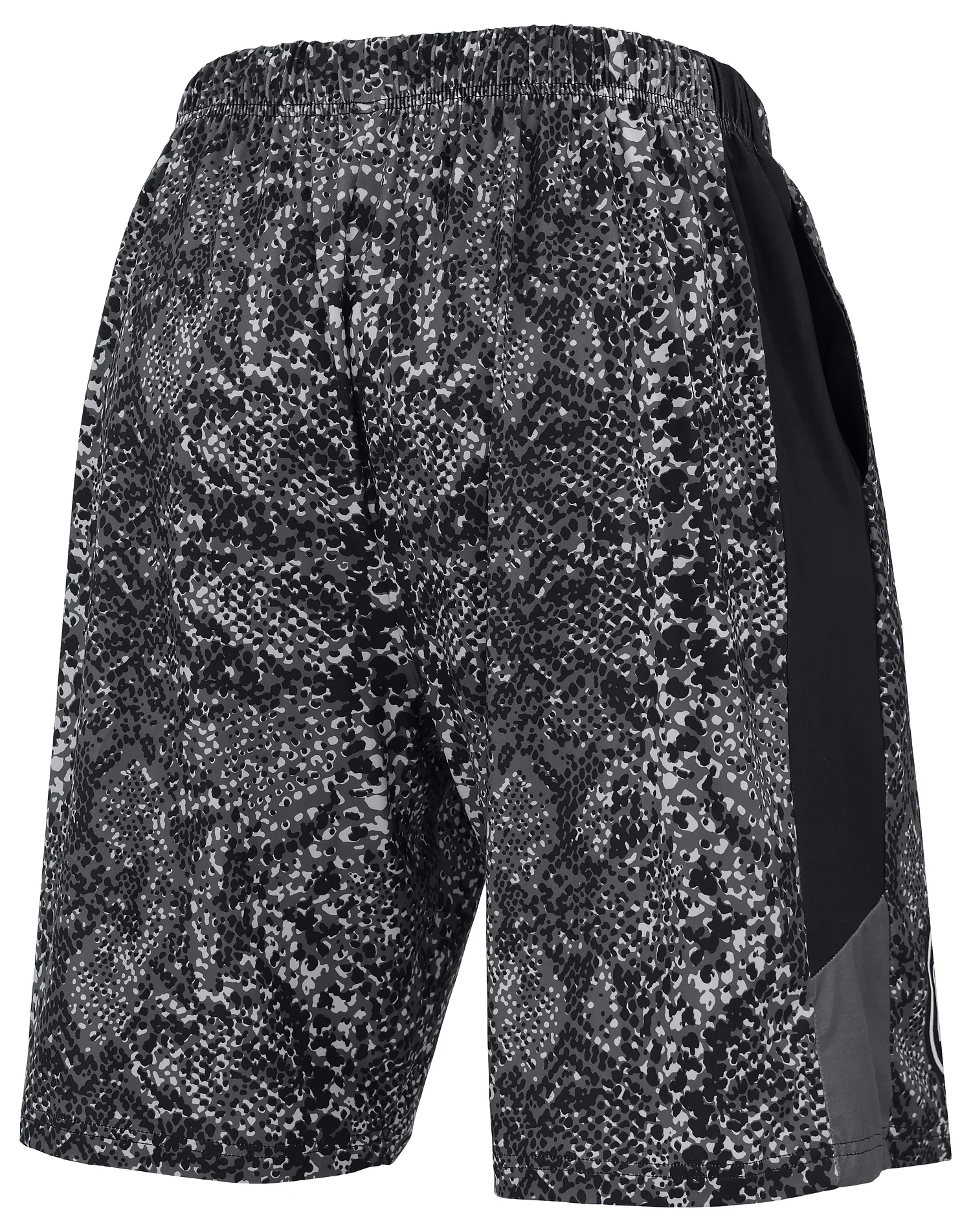 Zubaz NFL Men's 9in Tonal Post Football Shorts, Pittsburgh Steelers - Image 3