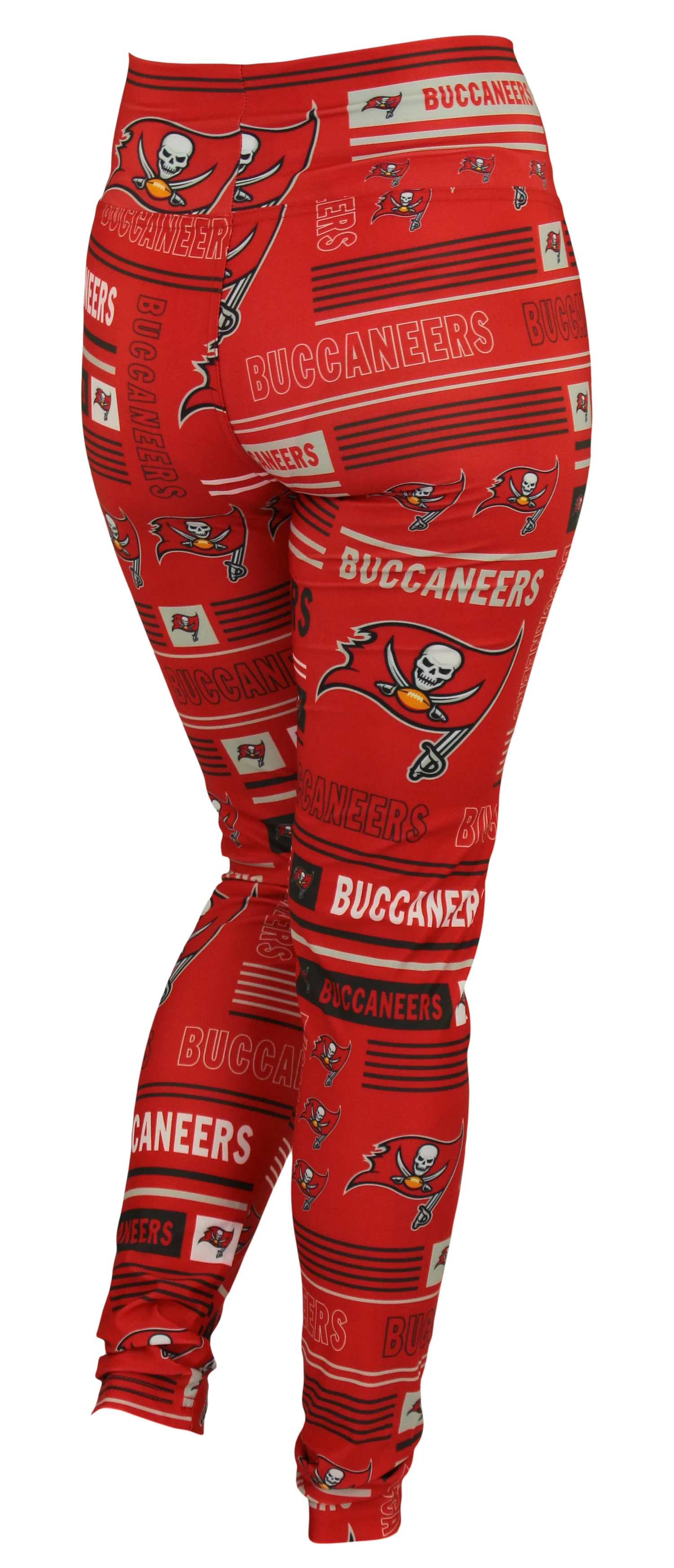 Zubaz NFL Tampa Bay Buccaneers Women's Team Column Leggings - Image 2