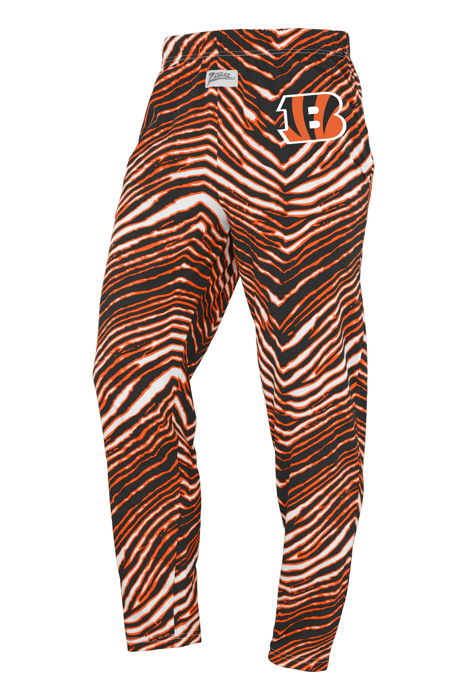 Zubaz NFL UNISEX Z88 Kids Zebra 3C Embroidered Pant, CINCINNATI BENGALS