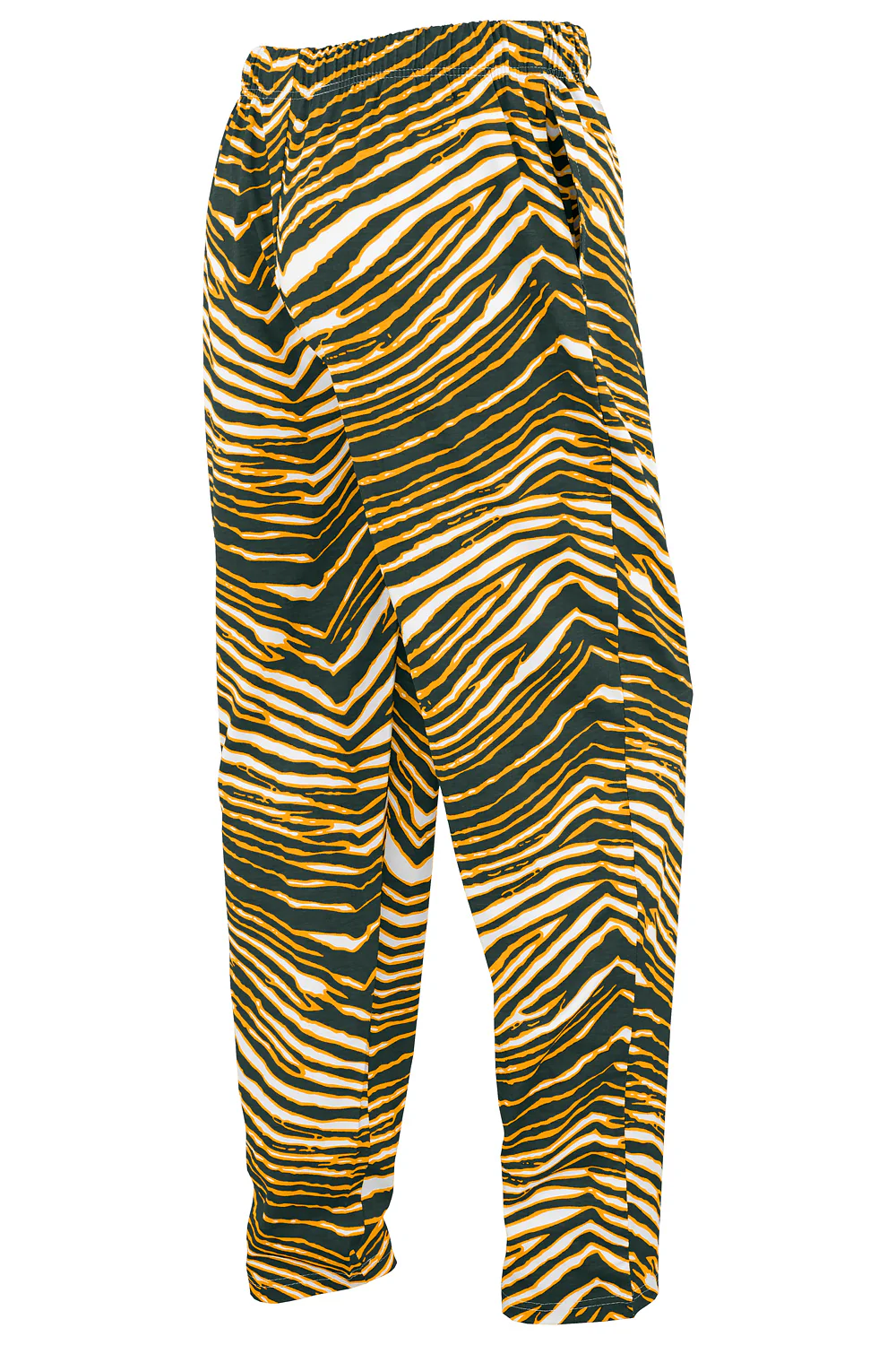Zubaz NFL UNISEX Z88 Kids Zebra 3C Embroidered Pant, GREEN BAY PACKERS - Image 2