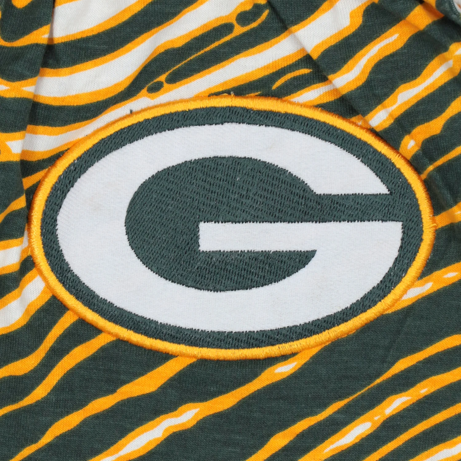 Zubaz NFL UNISEX Z88 Kids Zebra 3C Embroidered Pant, GREEN BAY PACKERS - Image 3