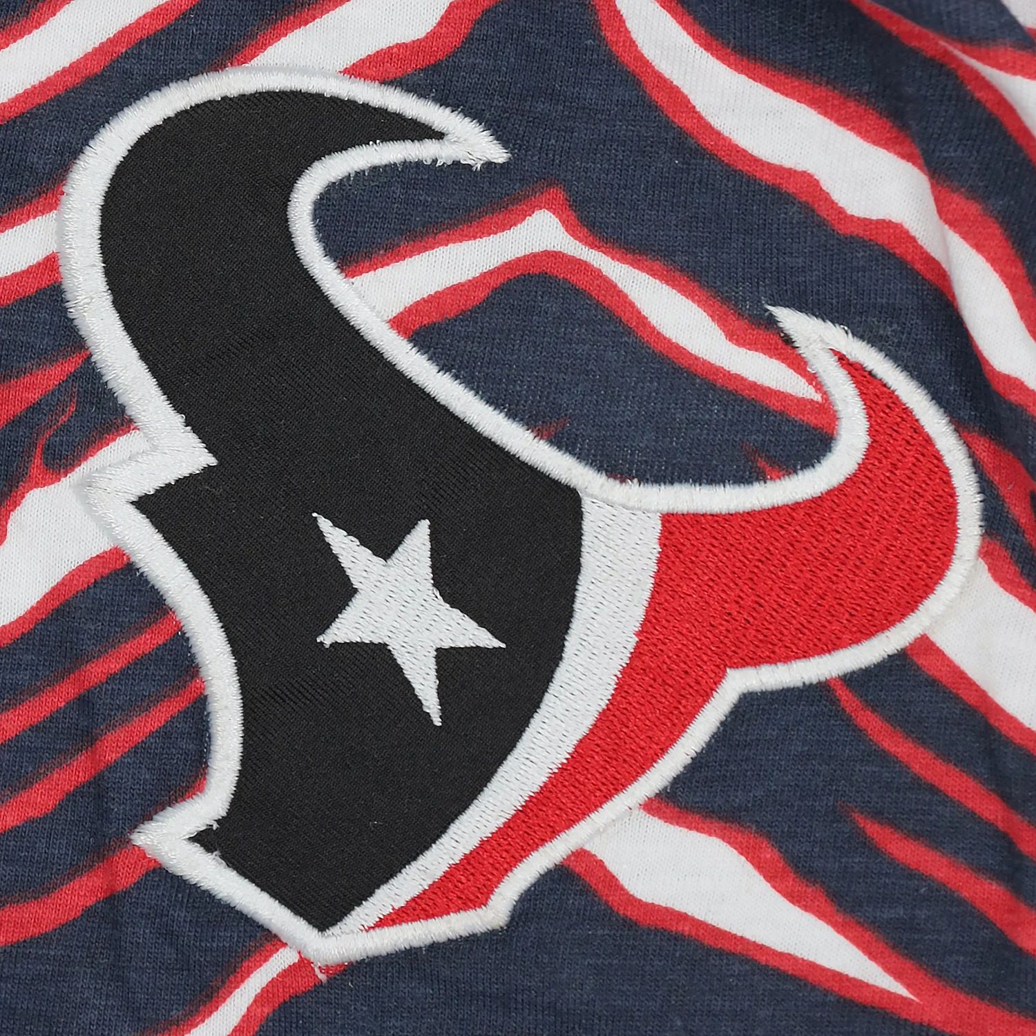 Zubaz NFL UNISEX Z88 Kids Zebra 3C Embroidered Pant, HOUSTON TEXANS - Image 3