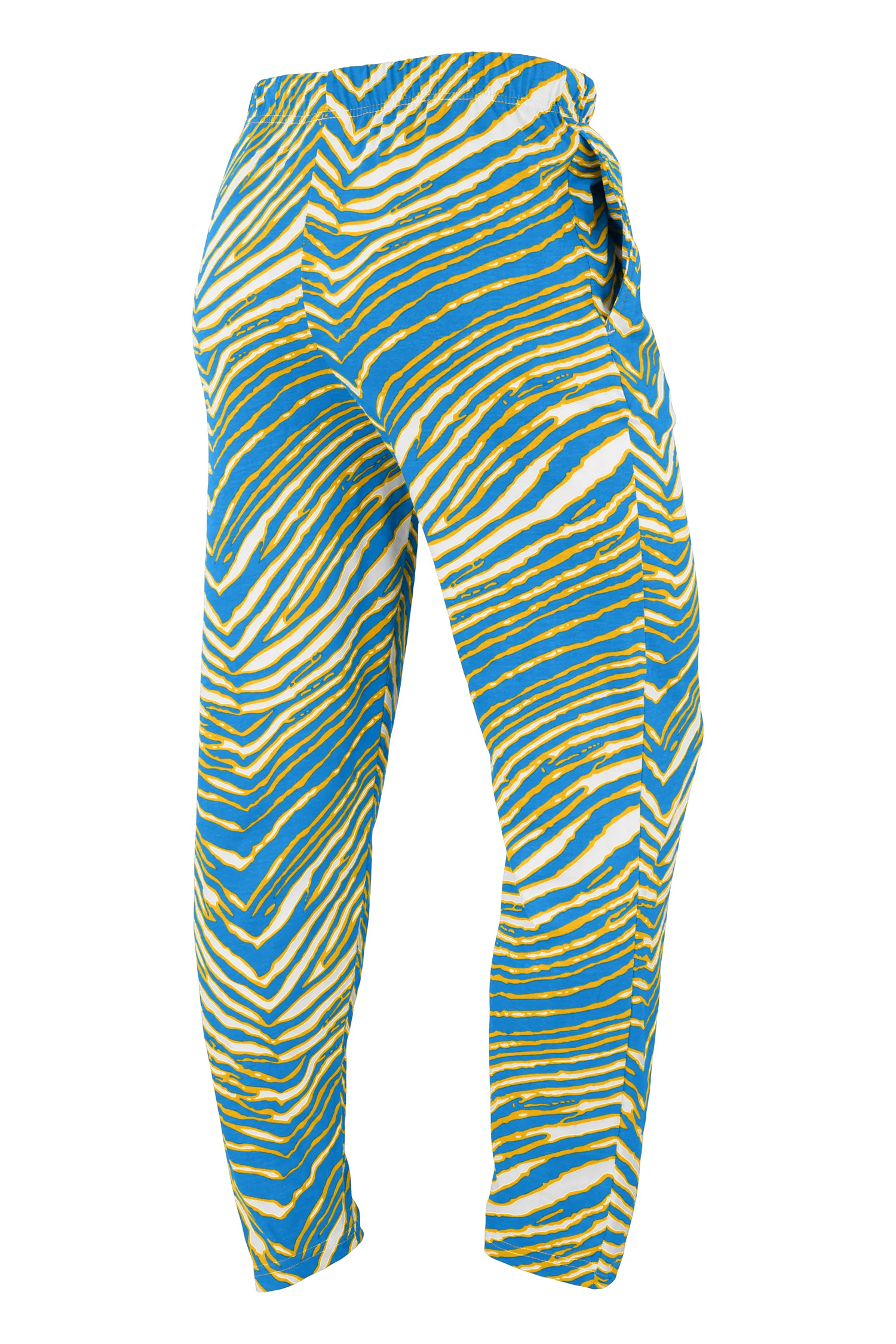 Zubaz NFL UNISEX Z88 Kids Zebra 3C Embroidered Pant, LOS ANGELES CHARGERS - Image 2
