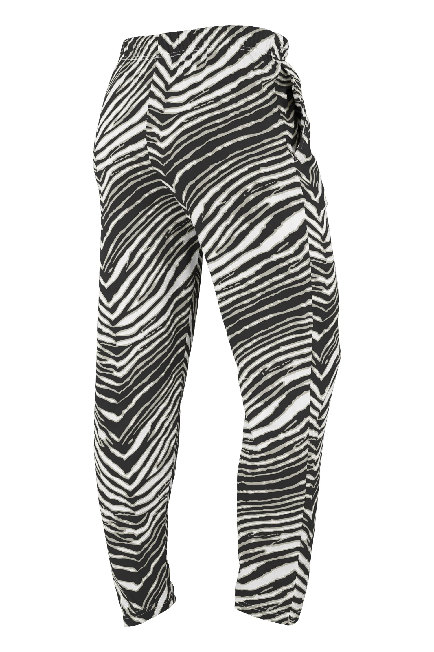 Zubaz NFL Adult Unisex Z88 Zebra Pants, Las Vegas Raiders For Men and Women - Image 2