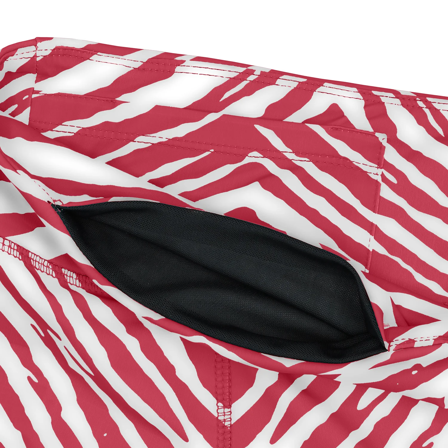 Zubaz NFL Women's 2 Pack Zebra 2 Color And Marble Leggings with Pimary Logo, Arizona Cardinals - Image 7