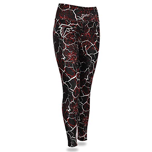 Zubaz NFL Women's Atlanta Falcons Team Marble Leggings - Image 4