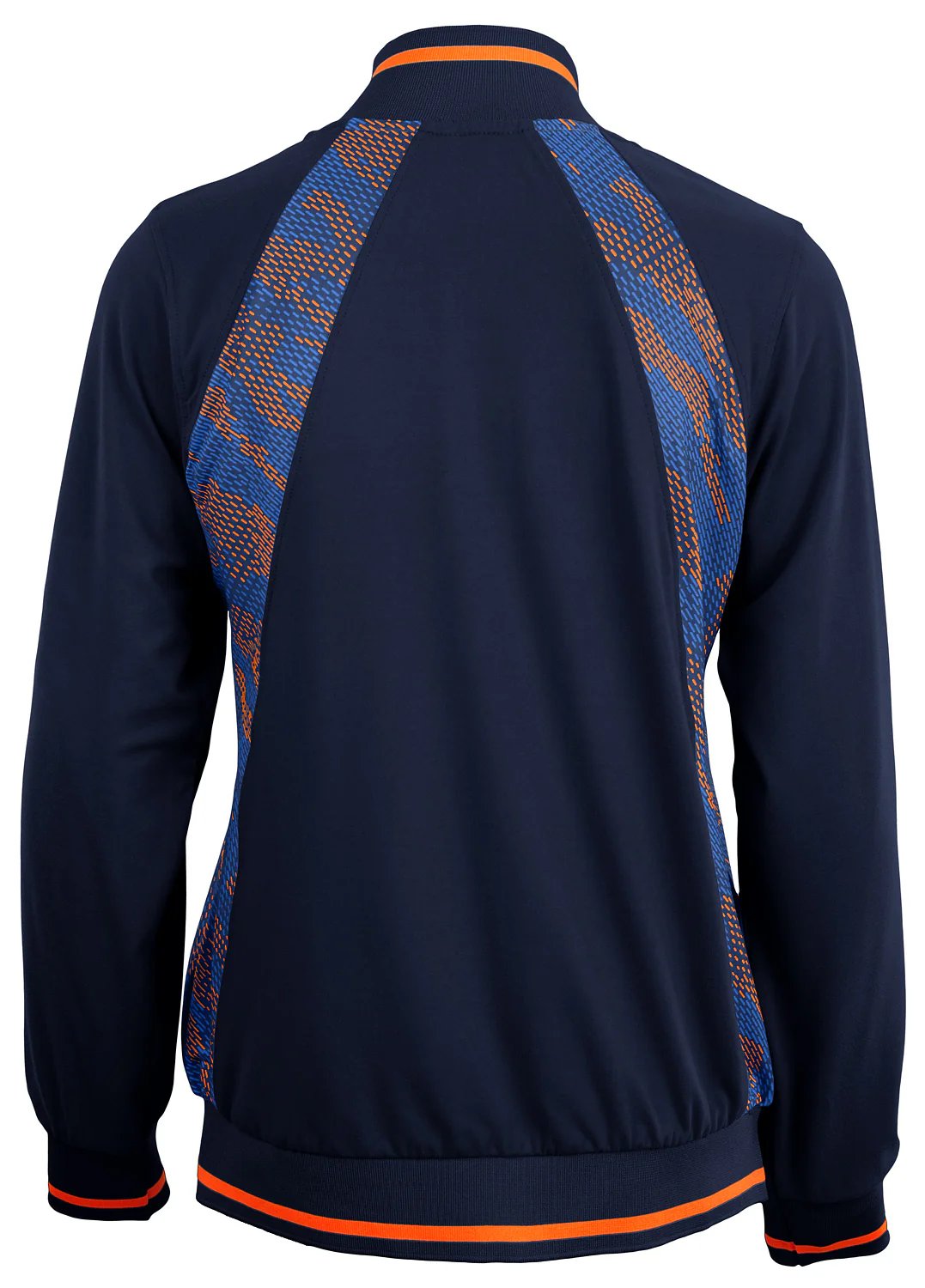 Zubaz NFL Women's Chicago Bears Elevated Full Zip Viper Accent Jacket - Image 2