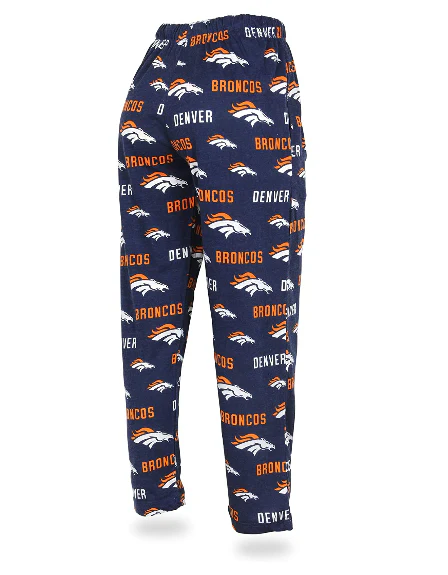 Zubaz NFL Women's Denver Broncos Comfy Lounge Pants, Blue - Image 2