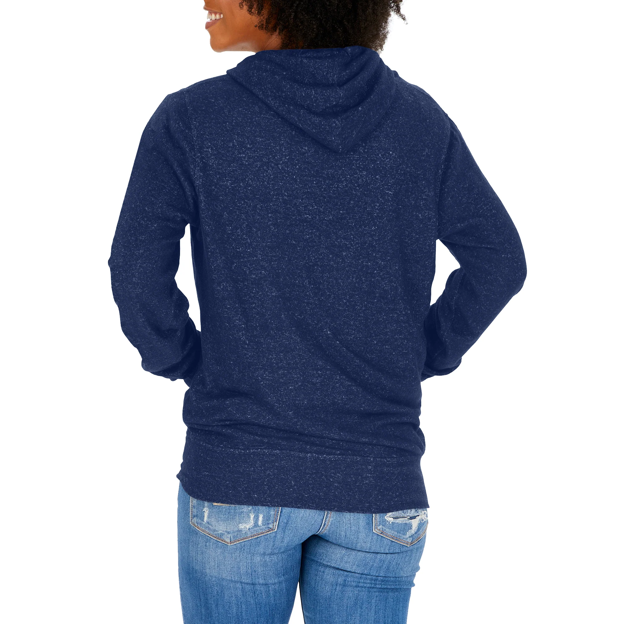 Zubaz NFL Women's Denver Broncos Team Color Soft Hoodie - Image 2