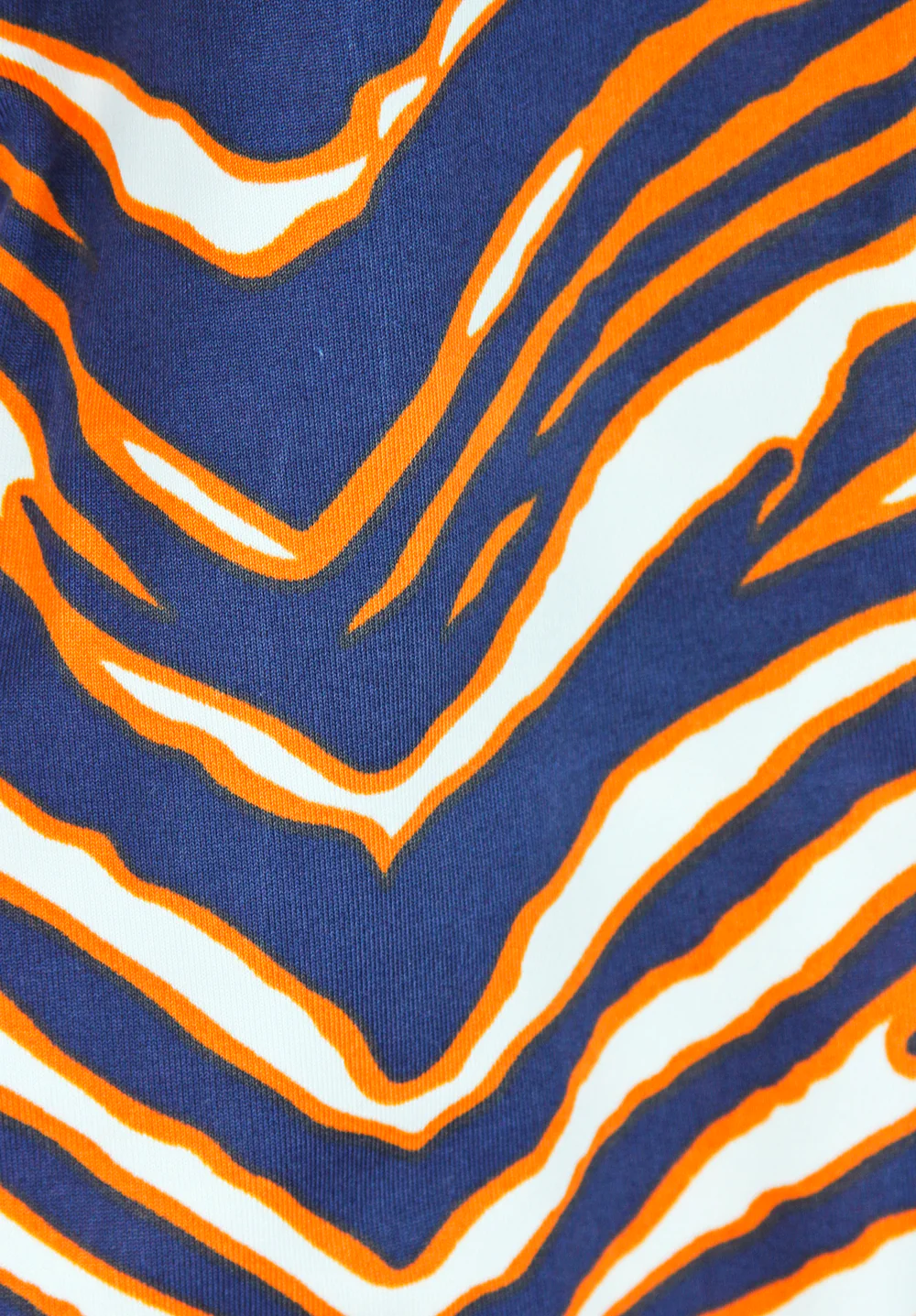 Zubaz NFL Women's Denver Broncos Team Color Tiger Print Leggings Pants - Image 3