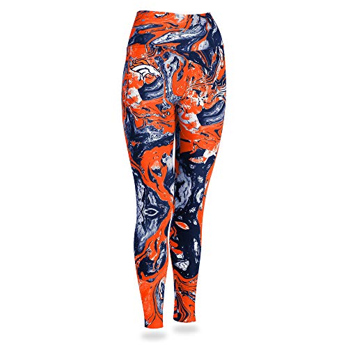 Zubaz NFL Women's Denver Broncos Team Swirl Leggings - Image 3