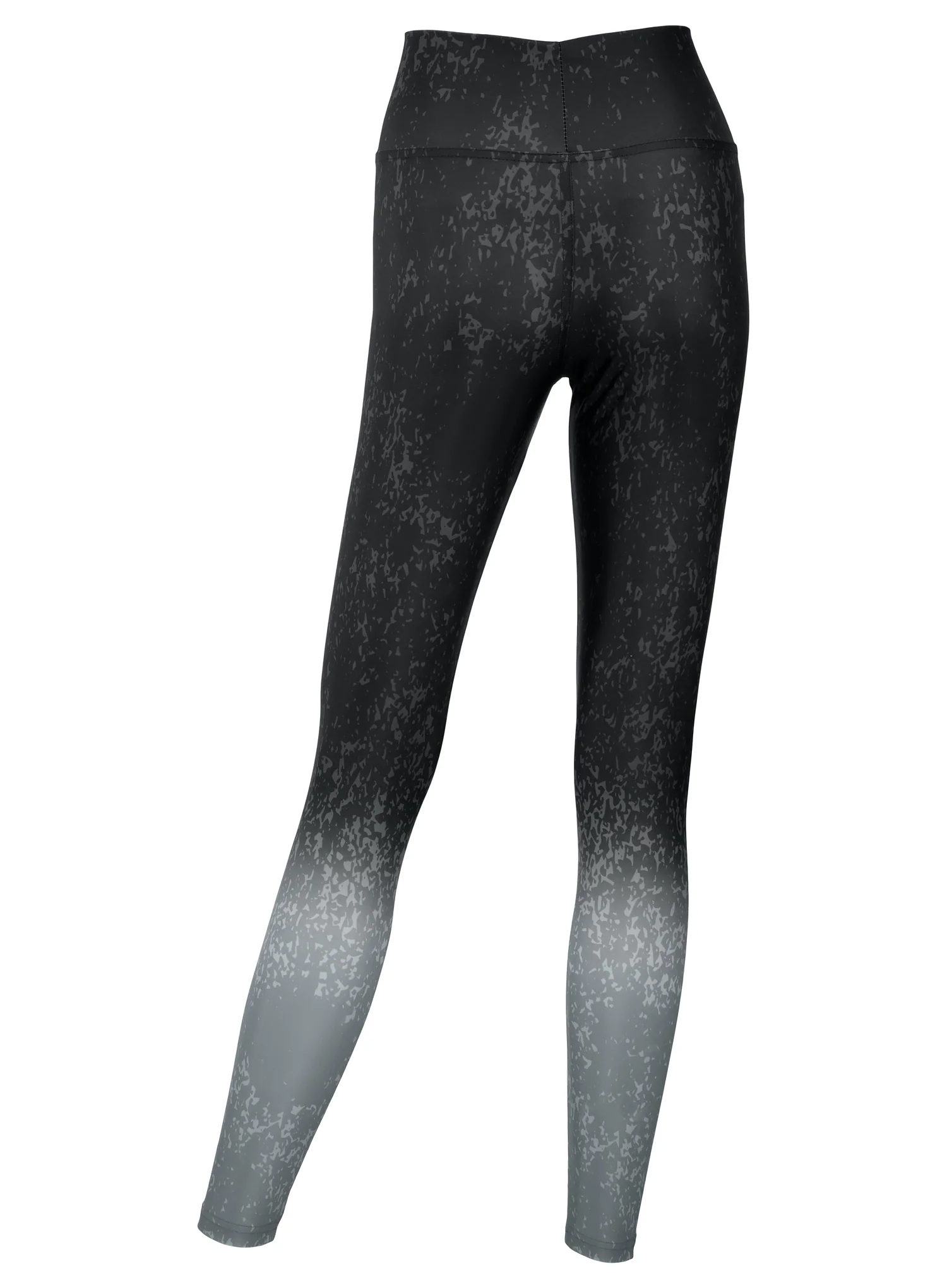 Zubaz NFL Women's Distressed Gradient Leggings with Team Wordmark Las Vegas Raiders - Image 2