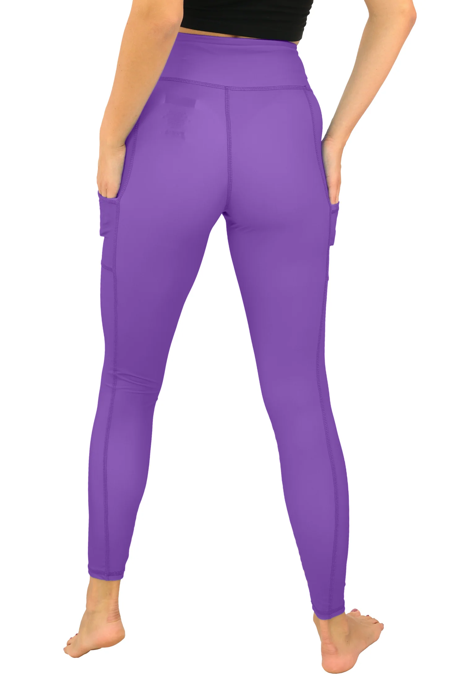 Zubaz NFL Women's Fade Primary Logo Leggings, Minnesota Vikings - Image 2