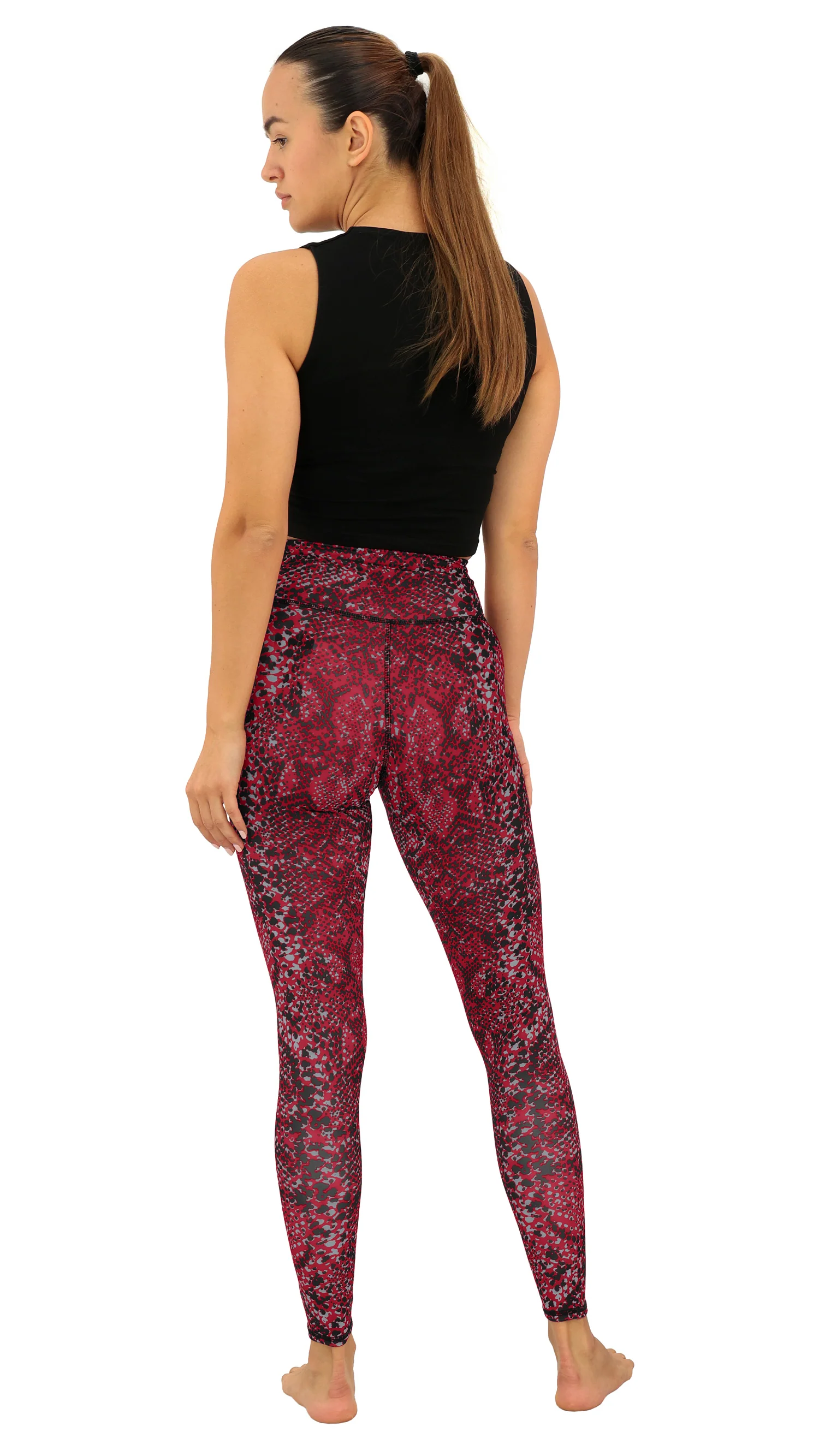 Zubaz NFL Women's Field Goal Primary Post Leggings, Arizona Cardinals - Image 35