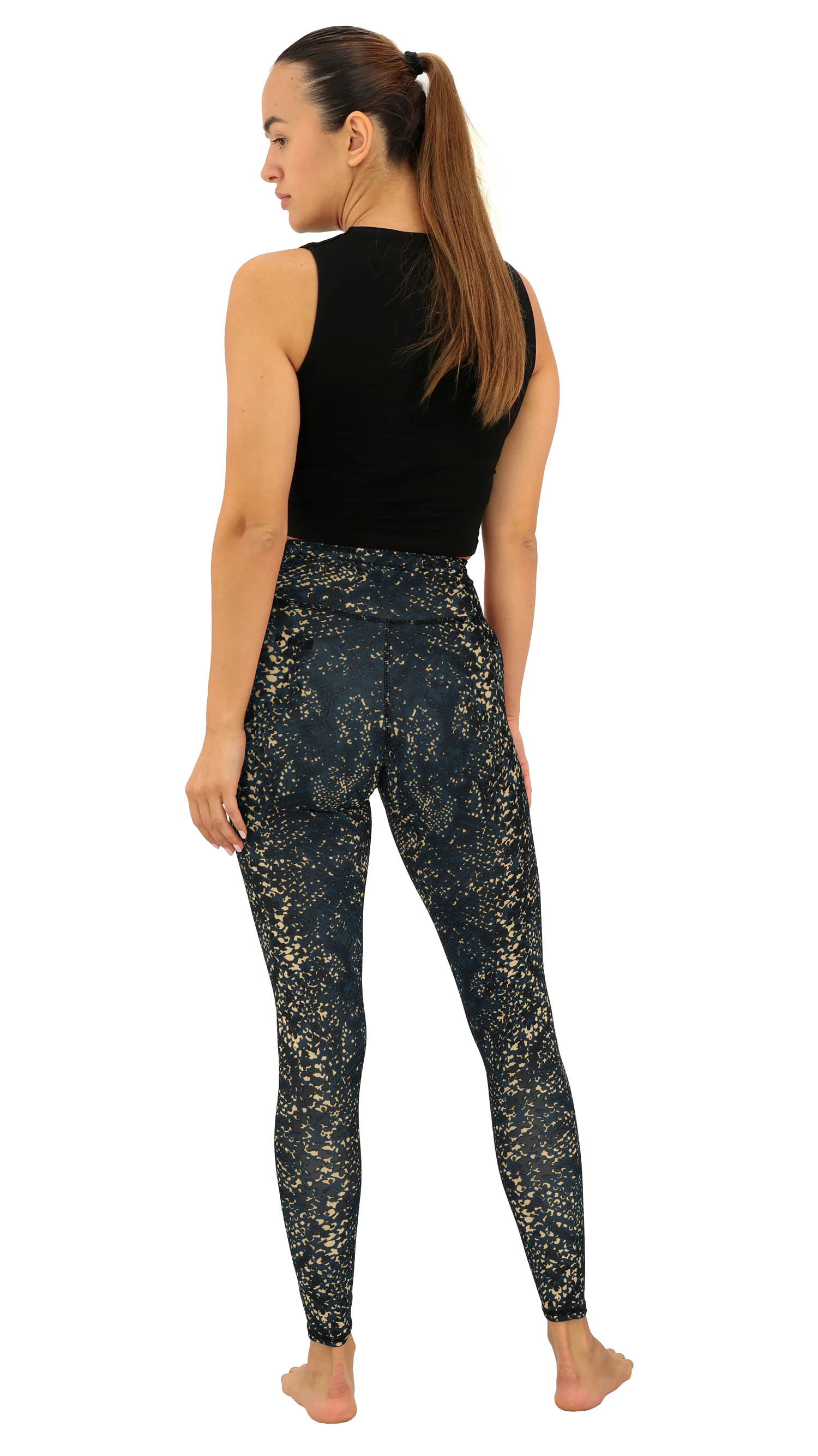 Zubaz NFL Women's Field Goal Primary Post Leggings, New Orleans Saints - Image 38