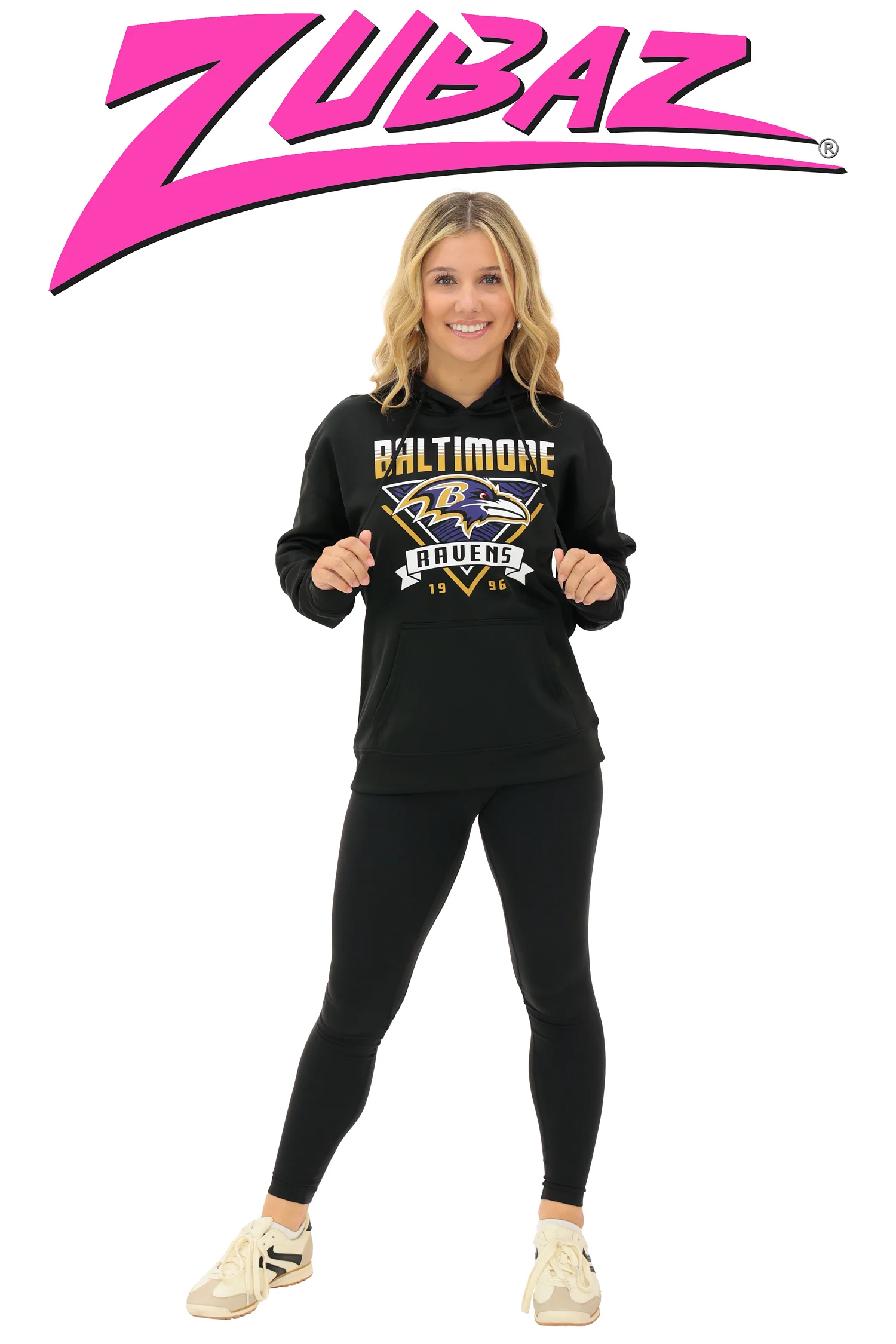 Zubaz NFL Women's Free Play 2 Color Zebra Liner Hoodie, SEATTLE SEAHAWKS - Image 7