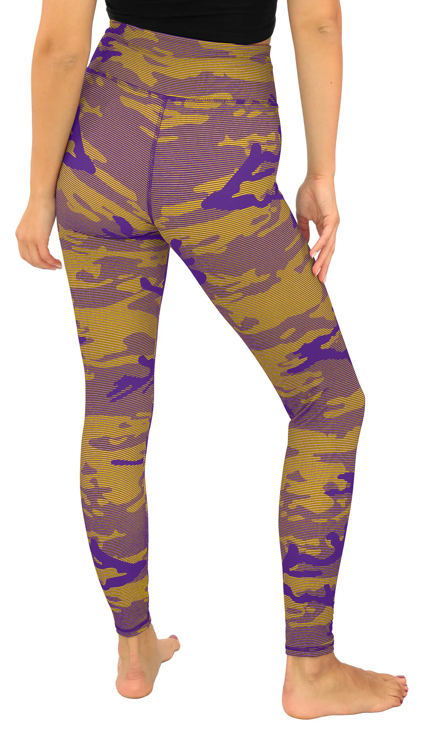 Zubaz NFL Women's Goal Line Camo Line Leggings, Minnesota Vikings - Image 33