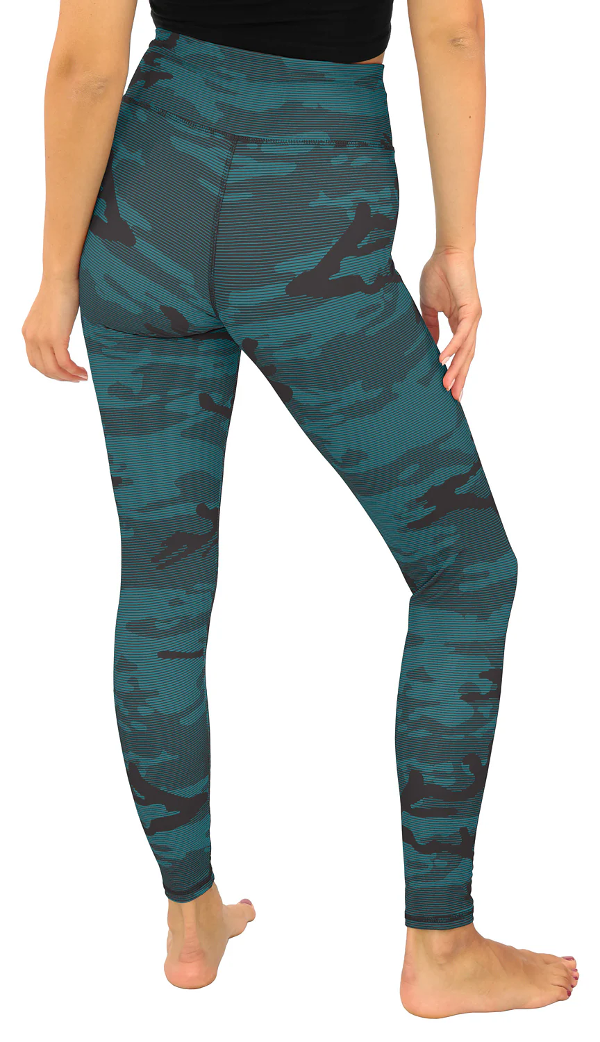 Zubaz NFL Women's Goal Line Camo Line Leggings, Philadelphia Eagles - Image 33