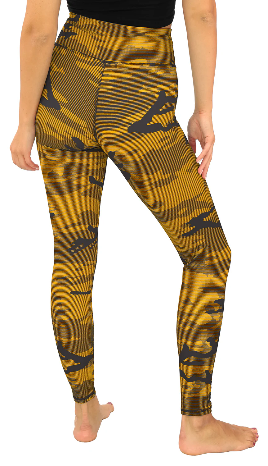Zubaz NFL Women's Goal Line Camo Line Leggings, Pittsburgh Steelers - Image 40