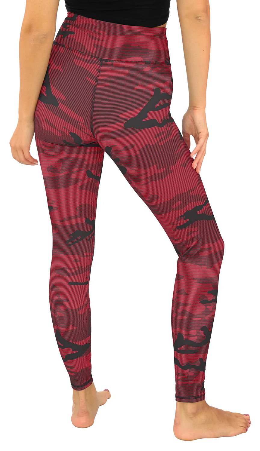 Zubaz NFL Women's Goal Line Camo Line Leggings, Tampa Bay Buccaneers - Image 26