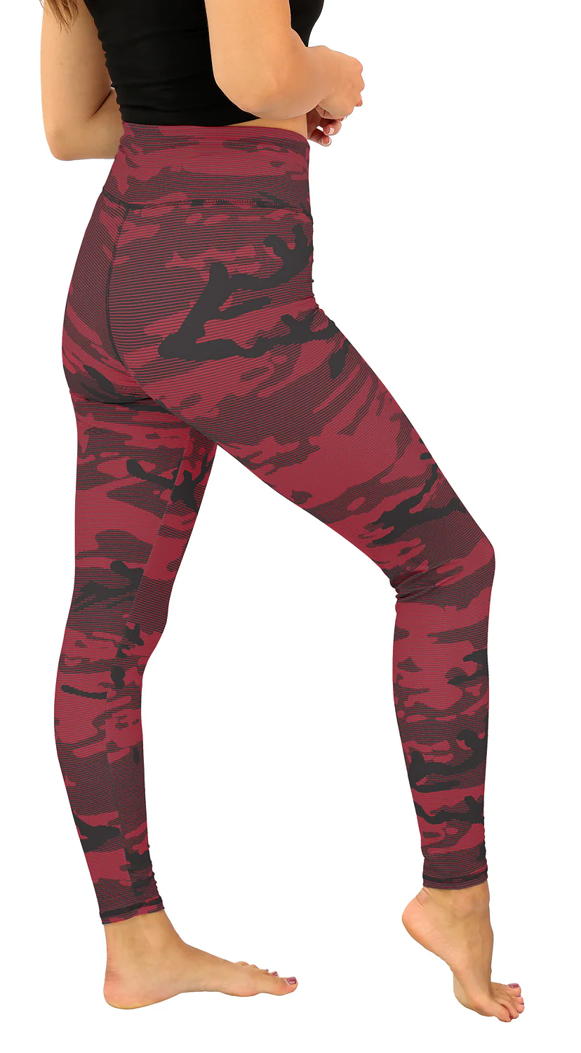 Zubaz NFL Women's Goal Line Camo Line Leggings, Tampa Bay Buccaneers - Image 27